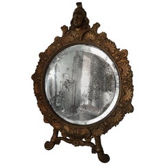 Antique Gold Vanity Mirror