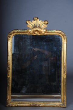 Antique gold wall mirror from 1780