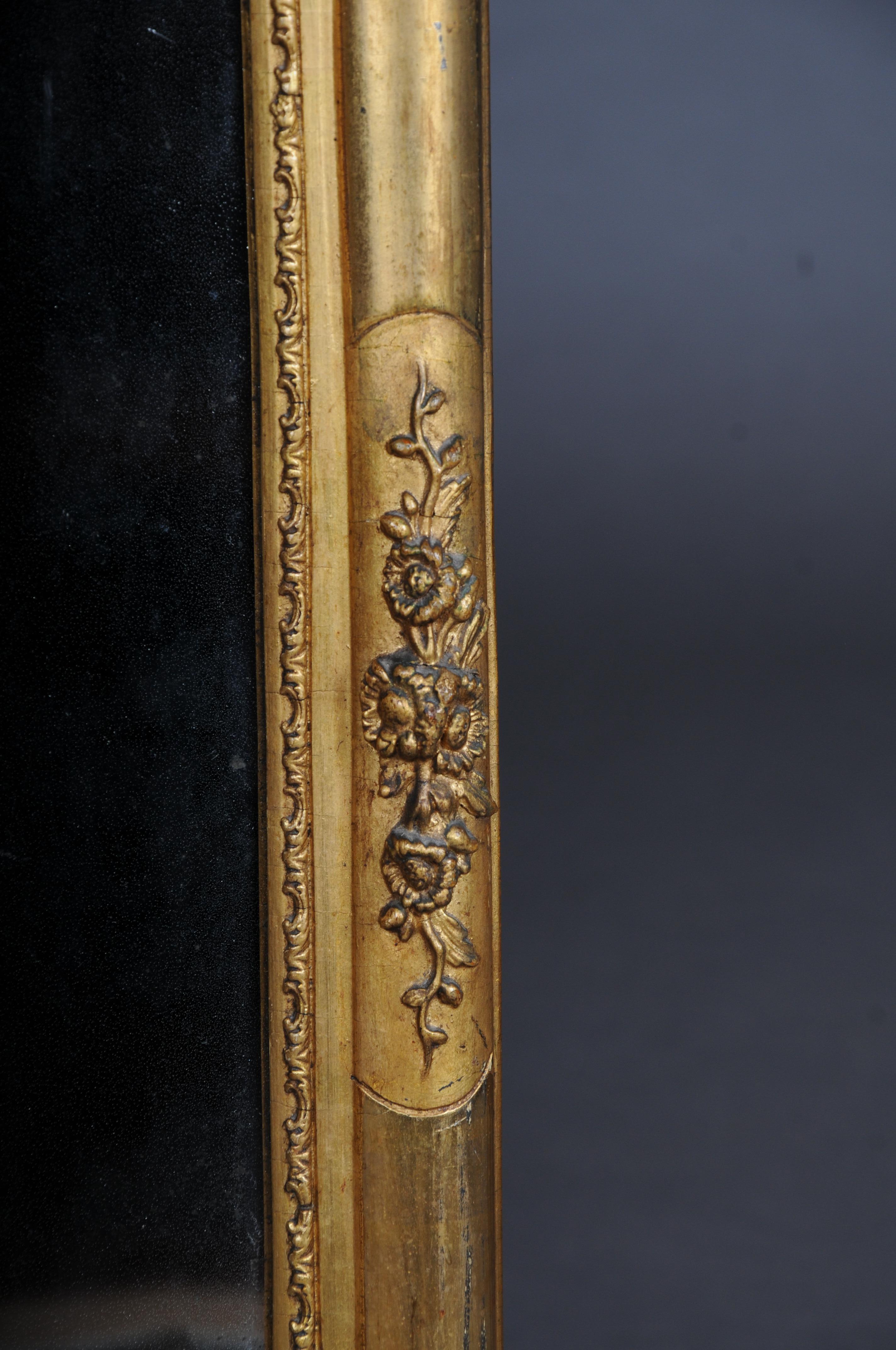 Miroir mural ancien en or de 1780 en vente 3