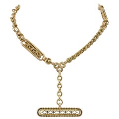 Antique Gold Watch Chain