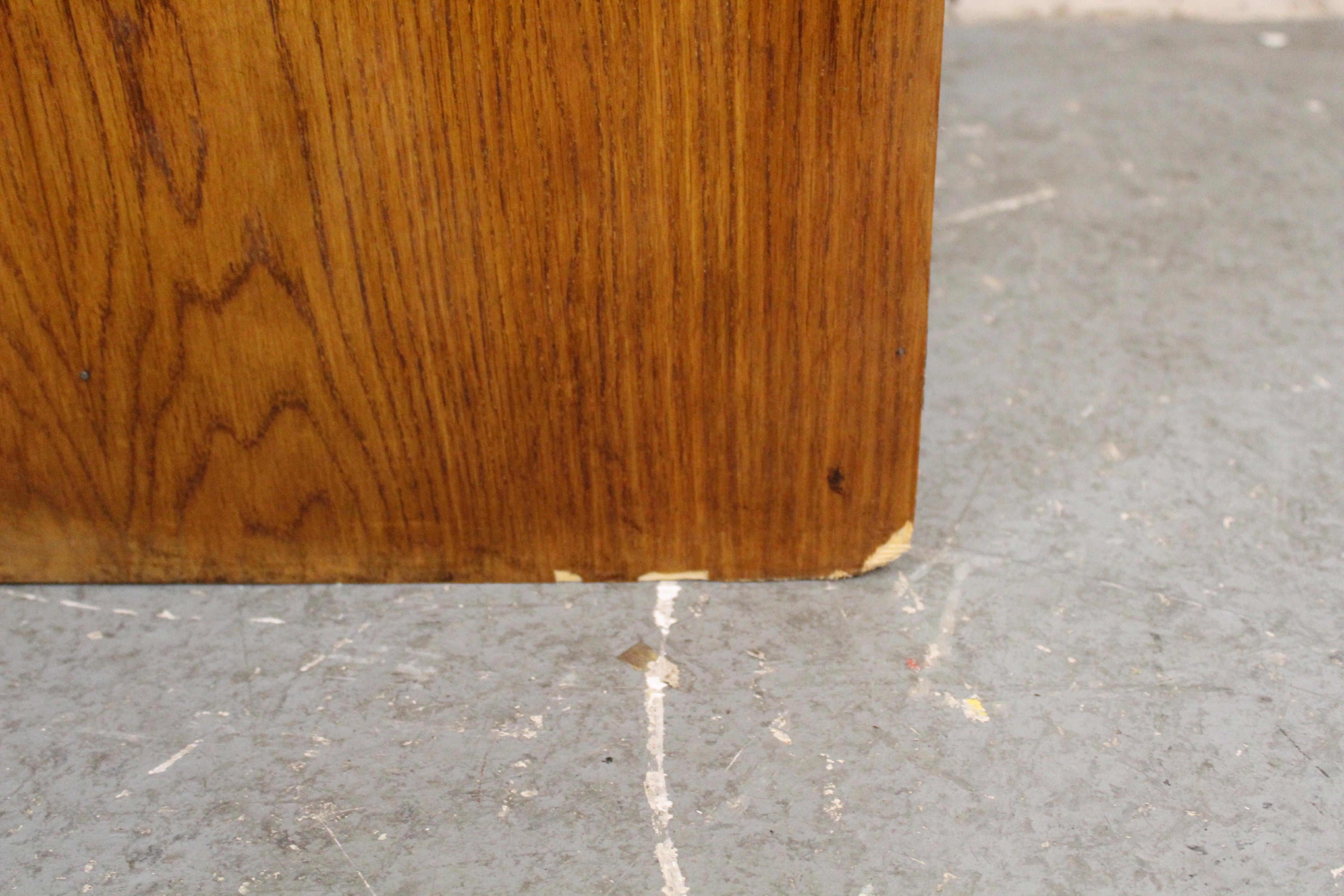 Antique Golden Oak Haberdashery Cabinet by Dudley & Co. England 10