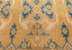 Antique Golden Tan Rug (Size Adjusted) Late 17th Century Cuenca
