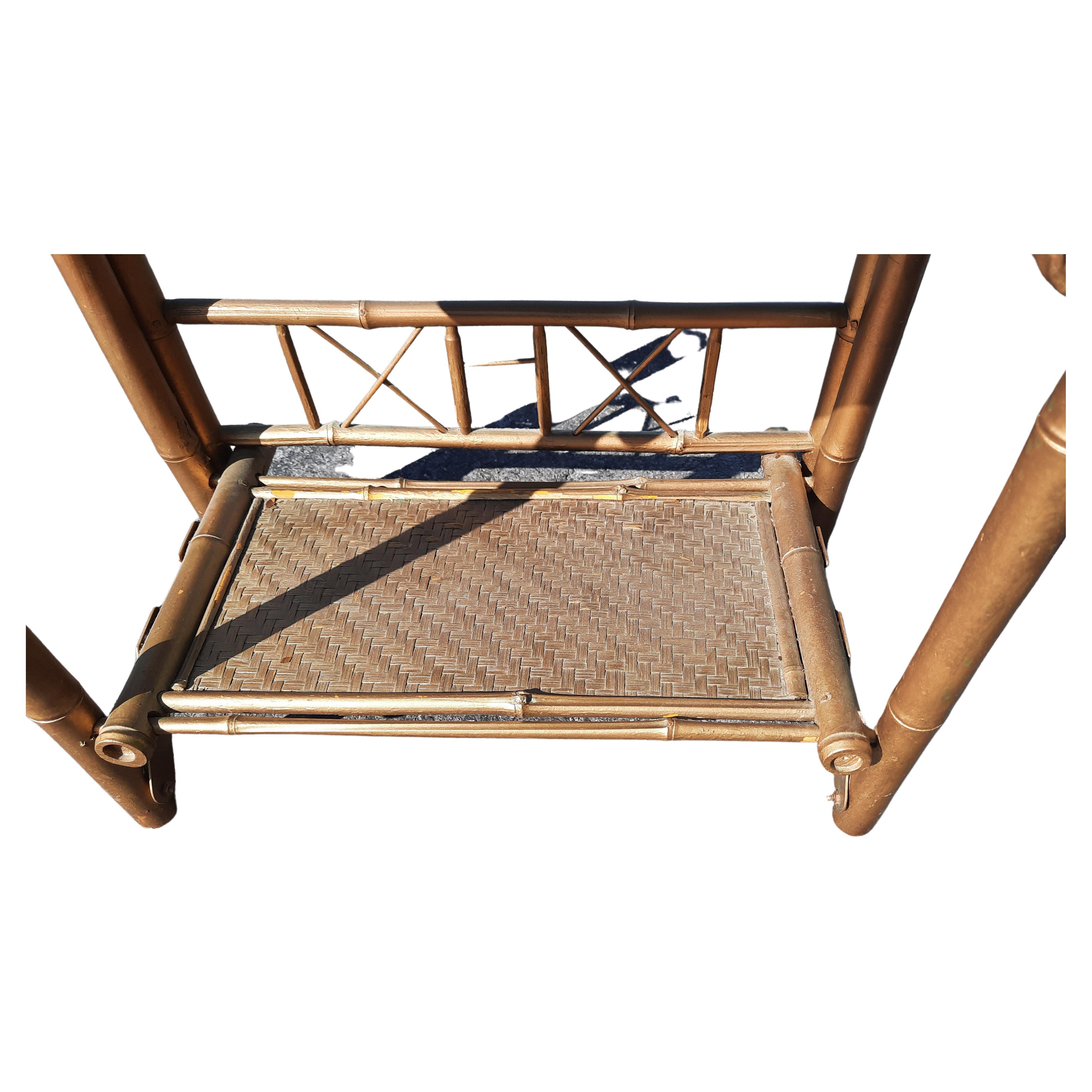 book shelf bamboo