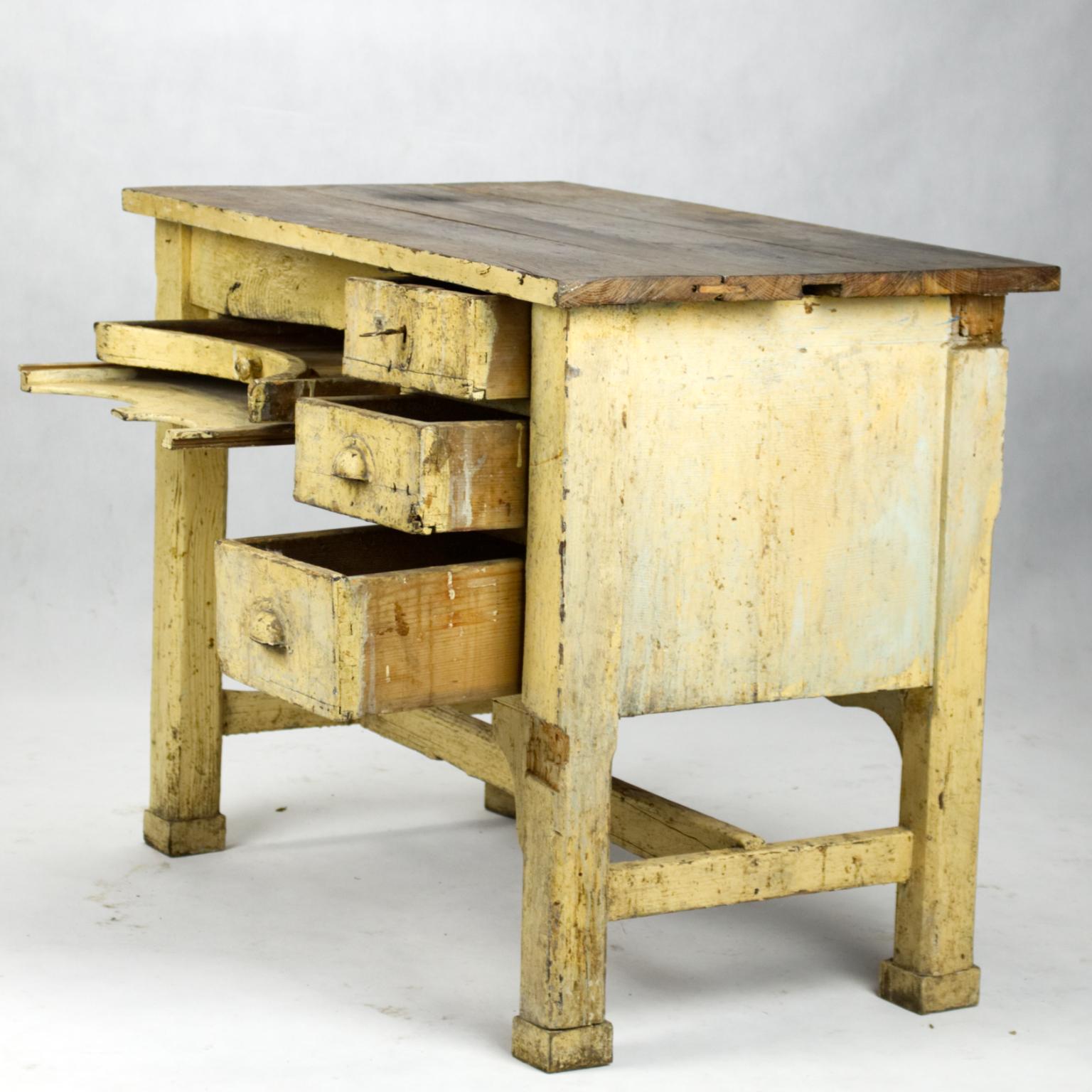 Antique Goldsmith Oak Table, 19th Century 1
