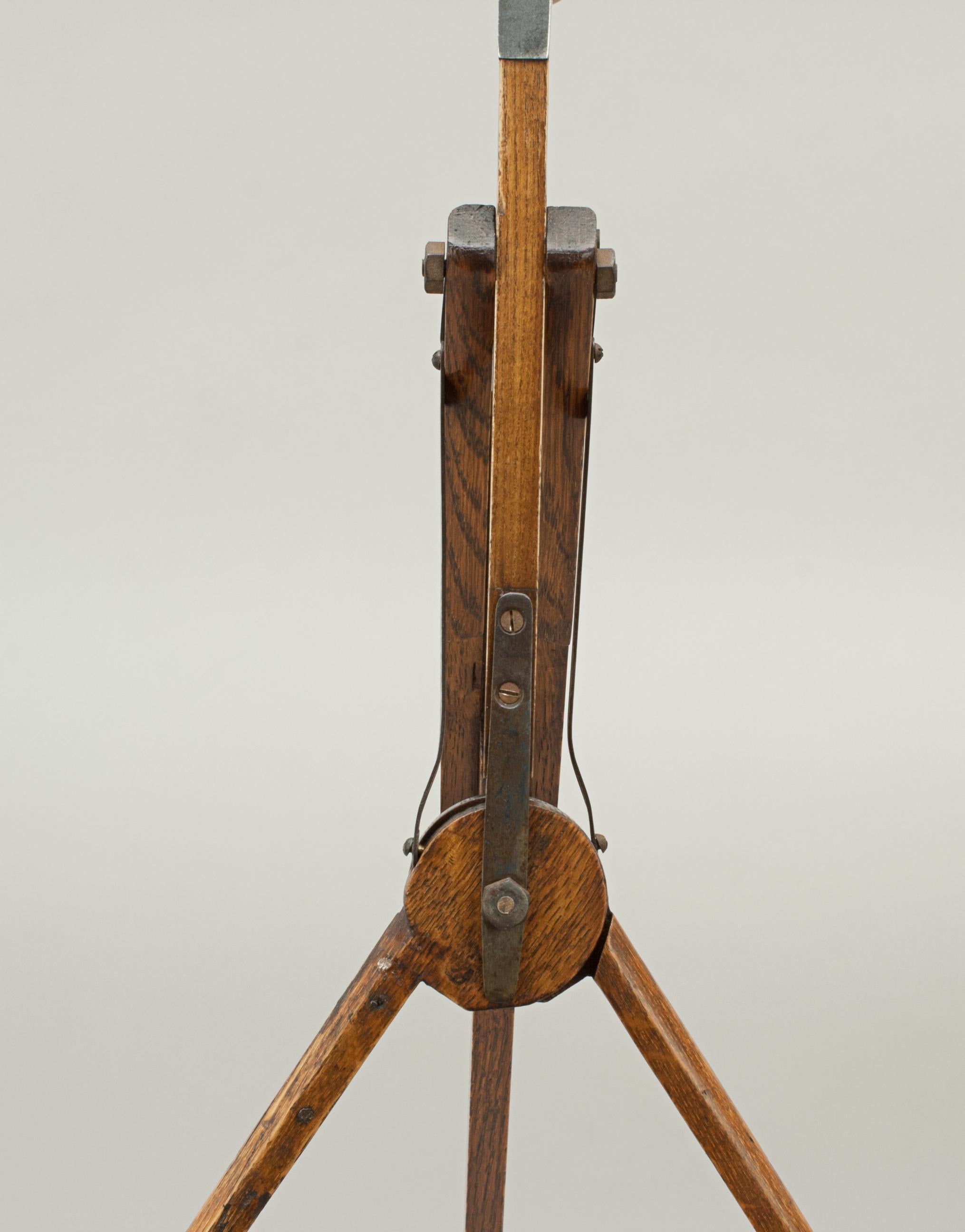 Early 20th Century Antique Golf Bag Stand, Automaton Caddy Golf Bag Stand, F.H. Ayres