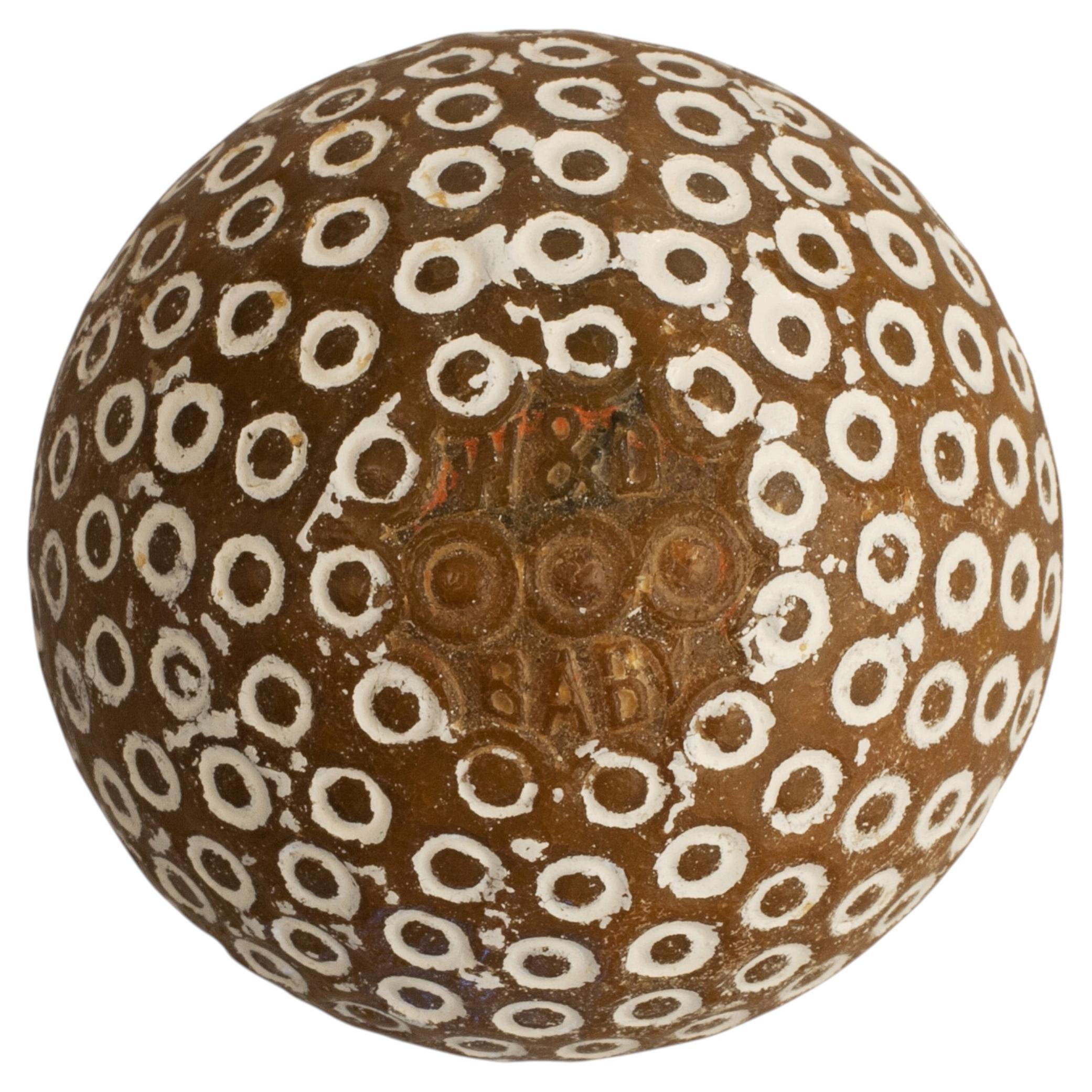 Antique Golf Ball, W&D Baby