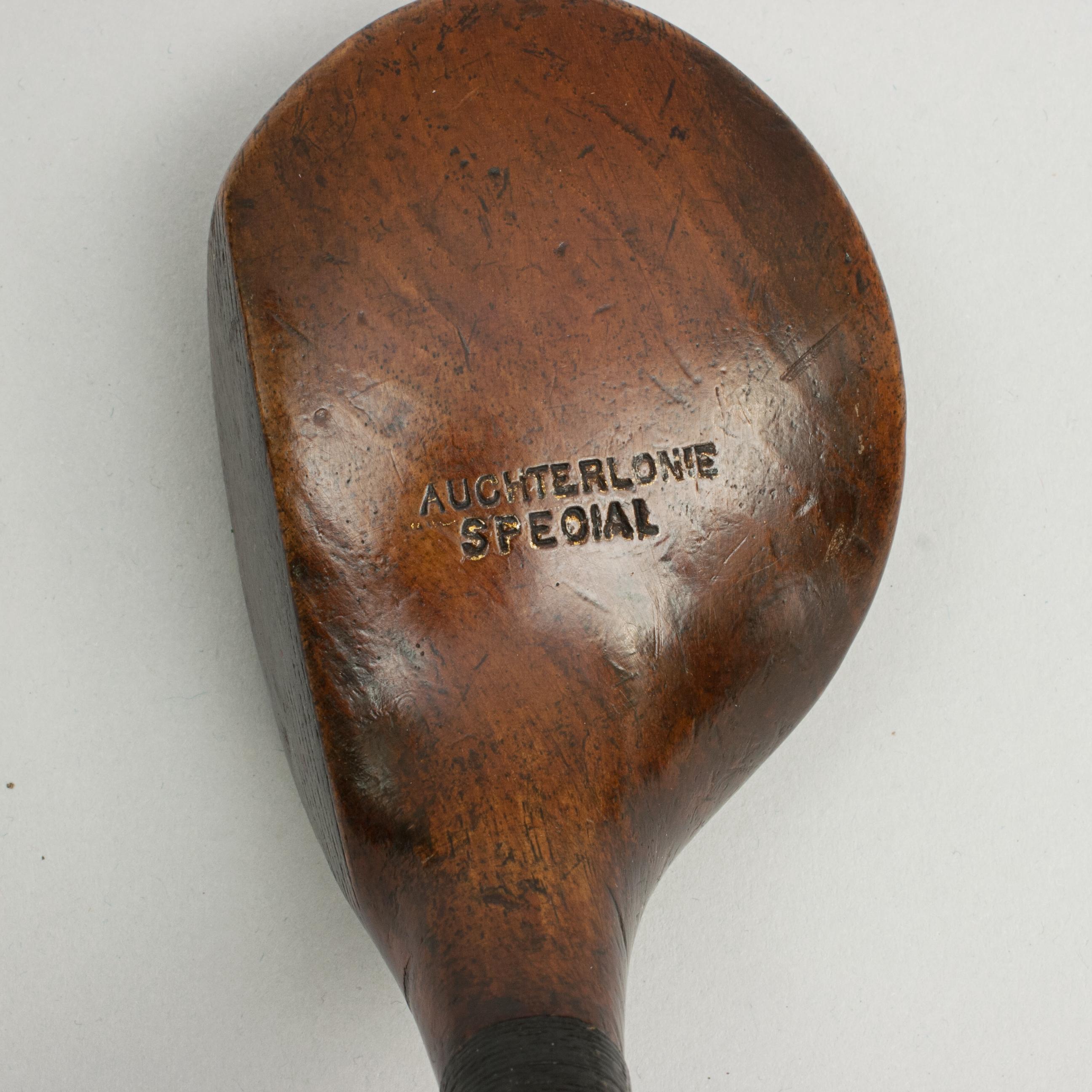 Antique Golf Club, Auchterlonie Special Brassie, St Andrews 1