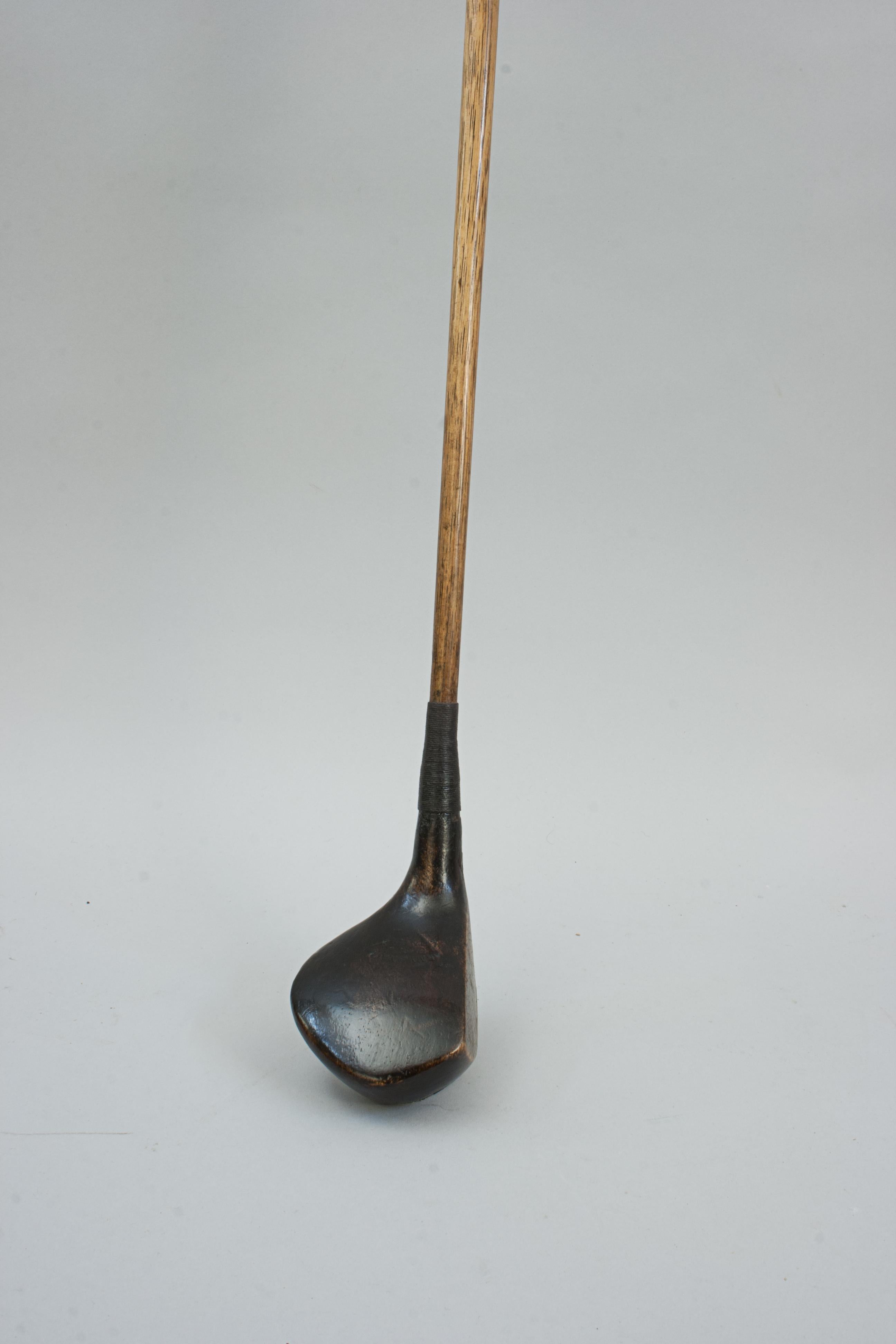 Golf Club antico, Brassie by Army & Navy Stores In condizioni buone in vendita a Oxfordshire, GB