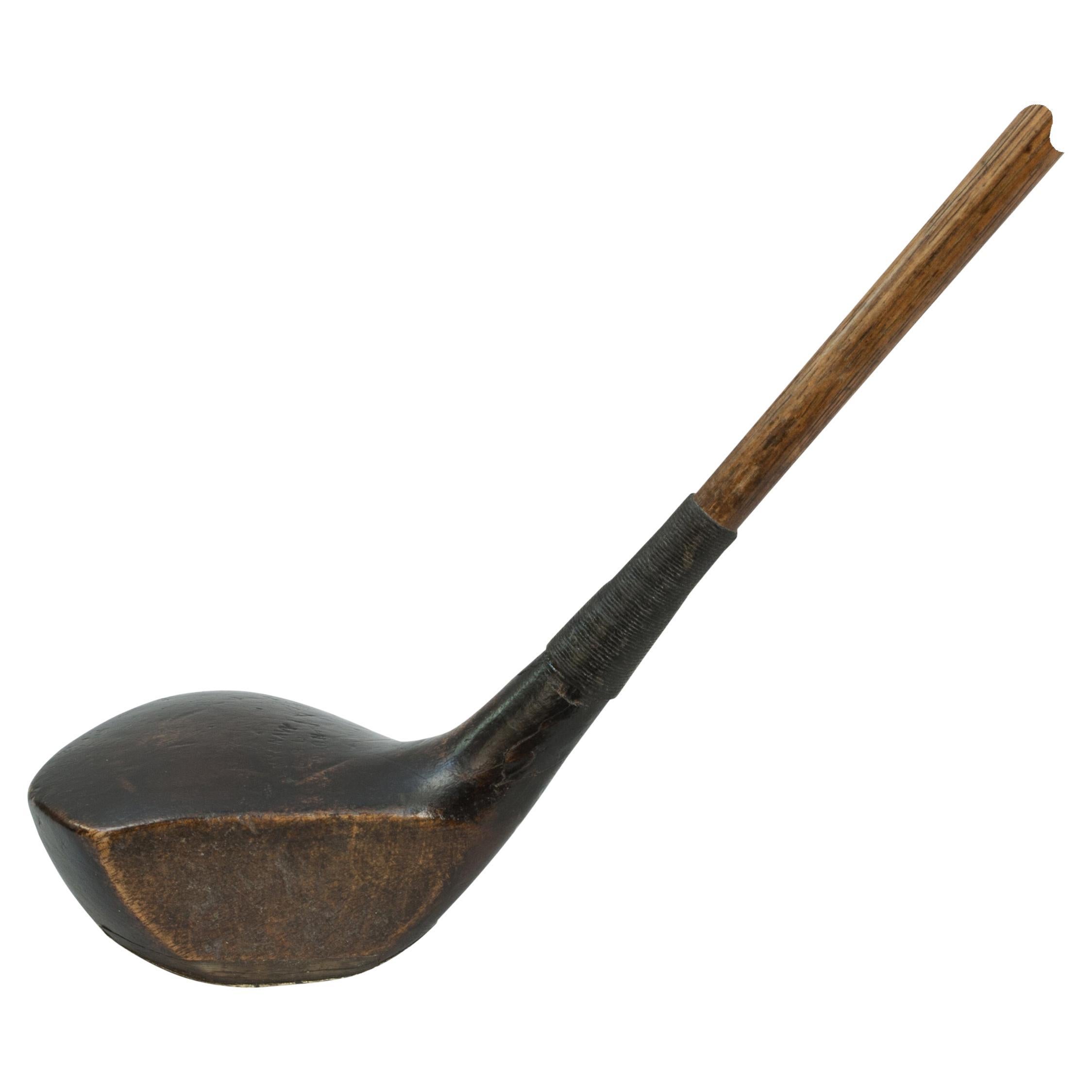 Antique Golf Club, Brassie By Army & Navy Stores