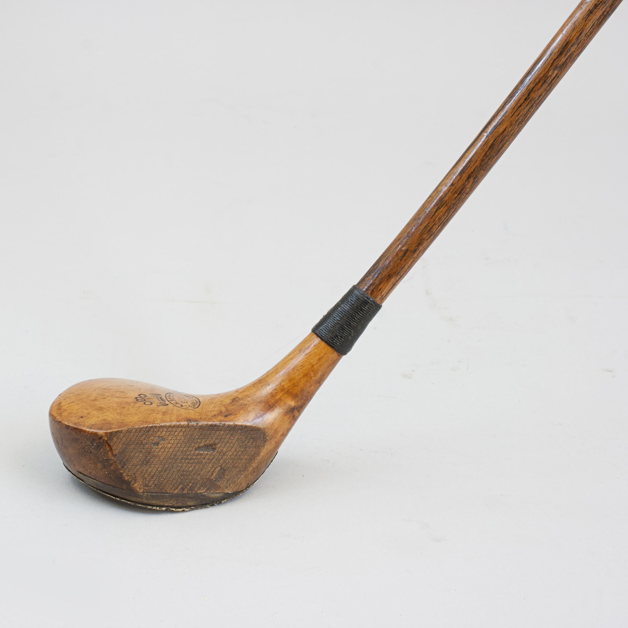 Antique Golf Club, Brassie By Scott Of Earlsferry For Sale 5