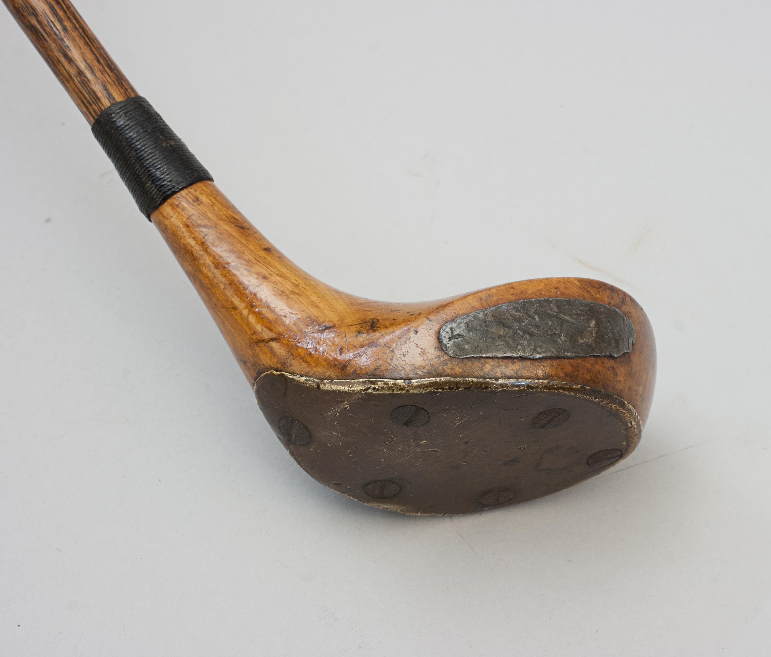 20th Century Antique Golf Club, Brassie By Scott Of Earlsferry For Sale