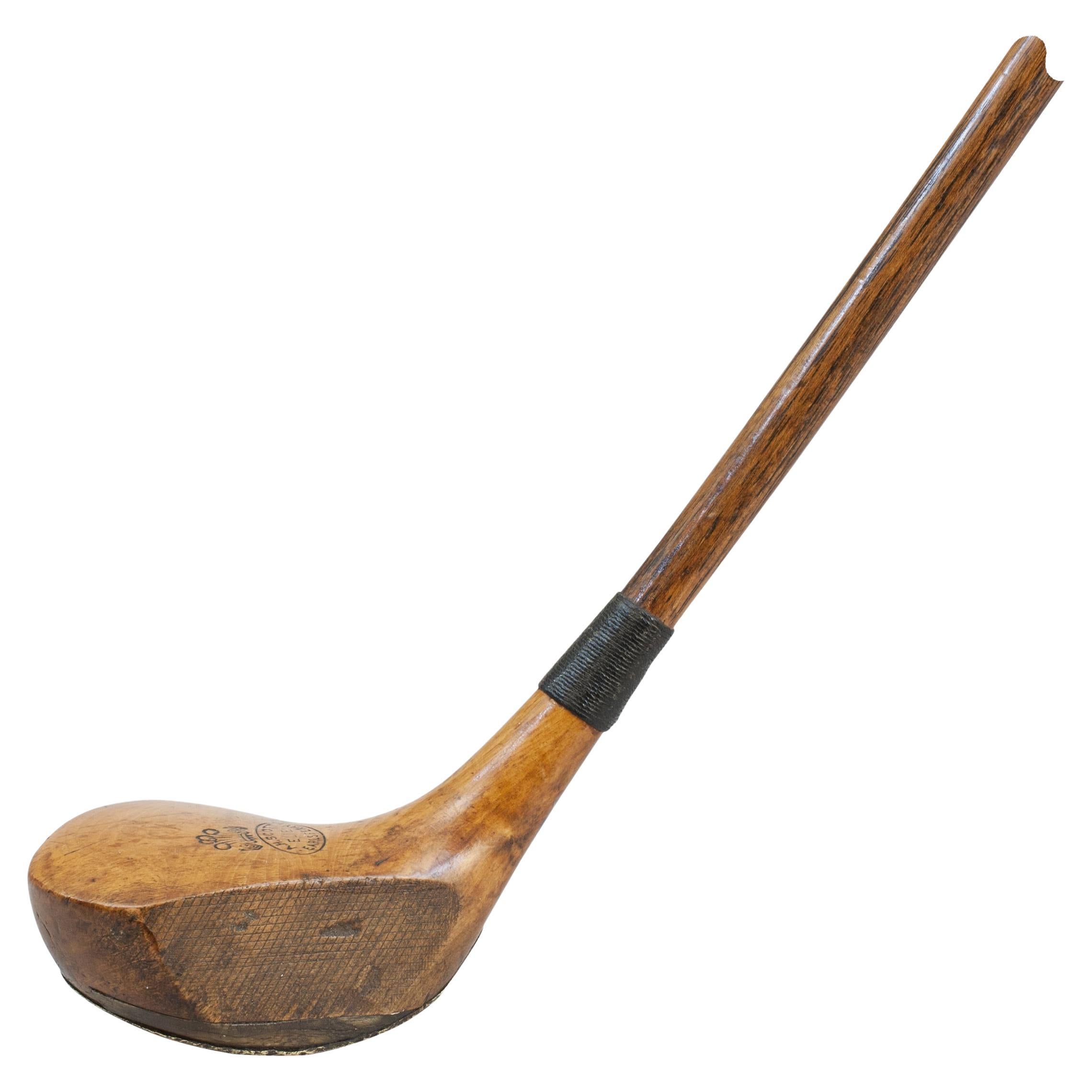 Club de golf ancien Brassie par Scott Of Earlsferry