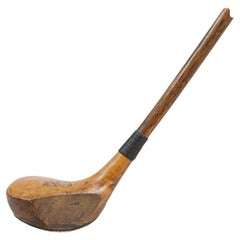 Antique Golf Club, Brassie By Scott Of Earlsferry