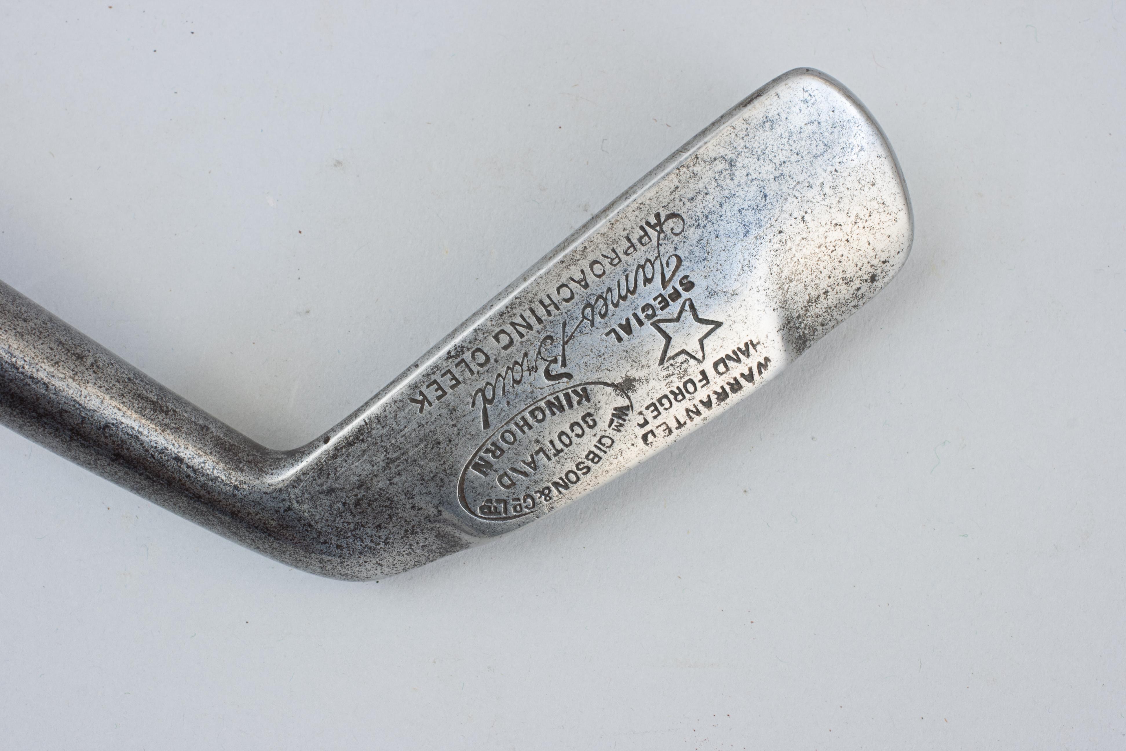 Antique Golf Club, James Braid Approach Cleek 2