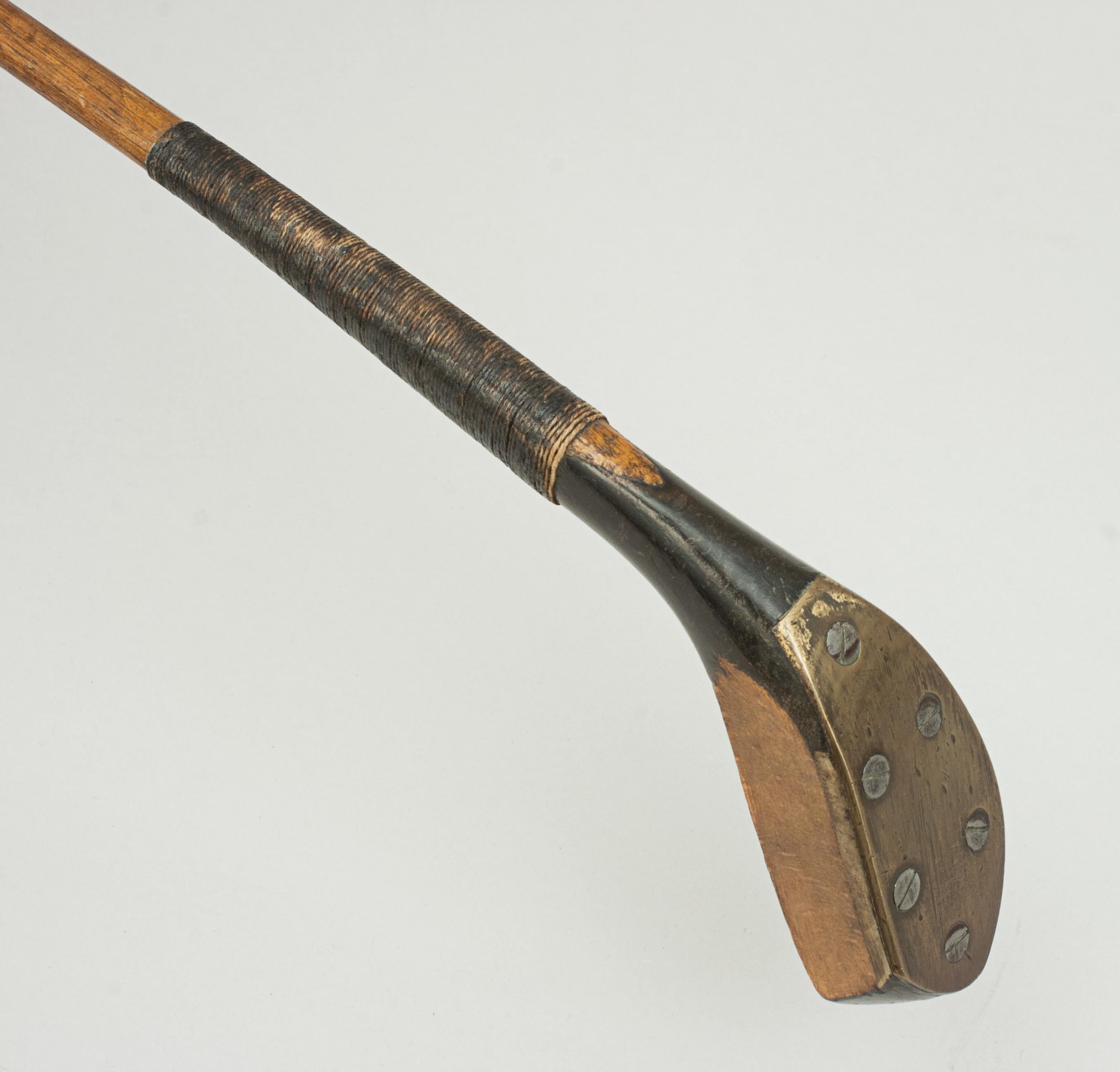 Antique Golf Club, Long Nose by Robert Forgan of St Andrews For Sale 2