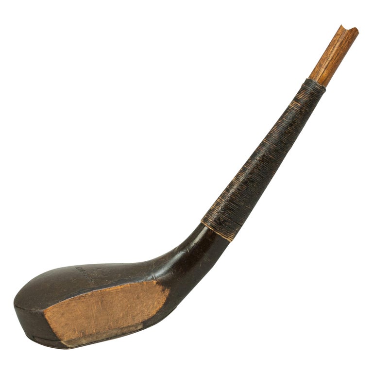 Antique Golf Club, Long Nose by Robert of St Andrews For Sale at