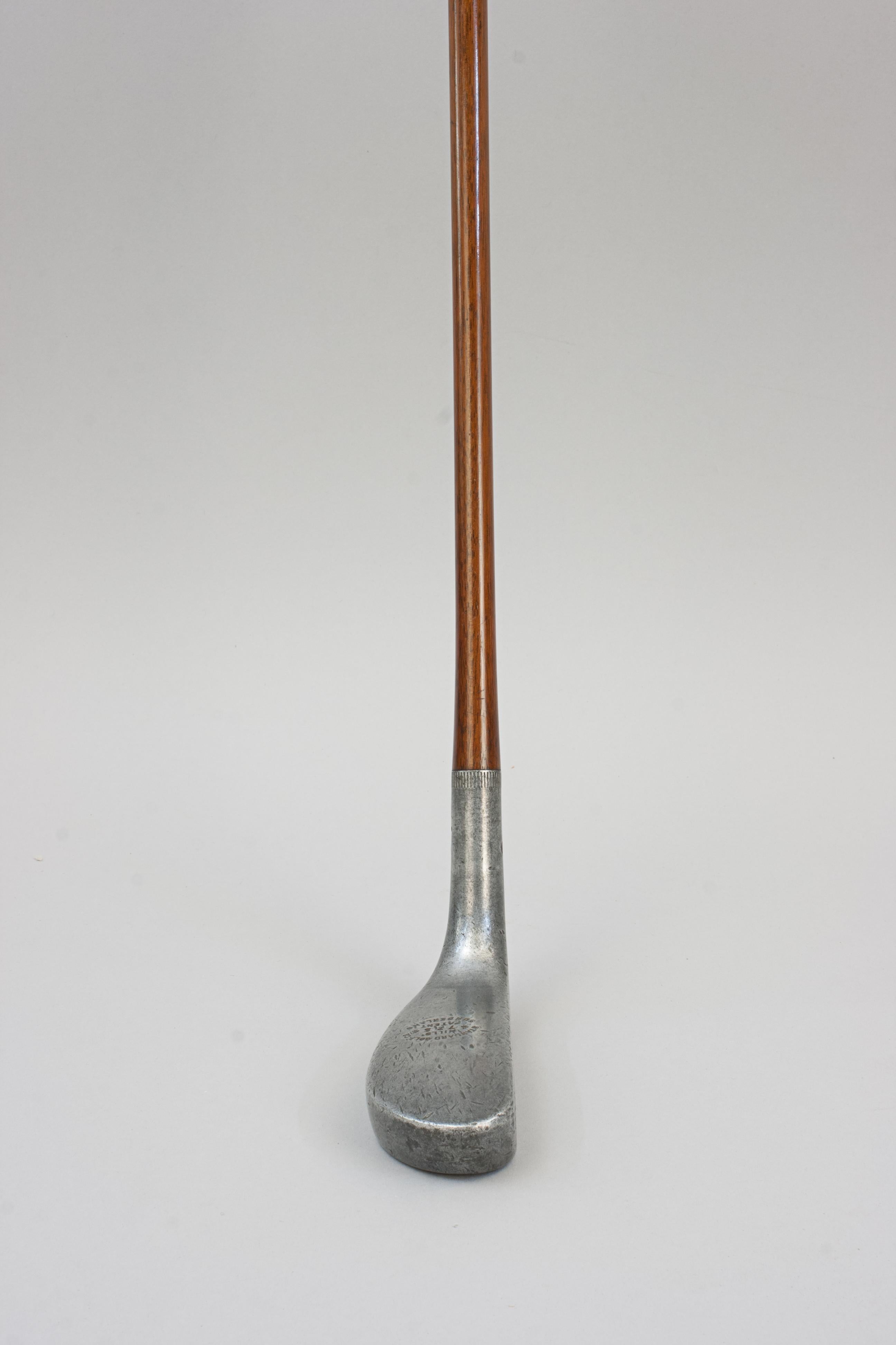 Club de golf ancien, Long Nose Mills Putter Bon état - En vente à Oxfordshire, GB