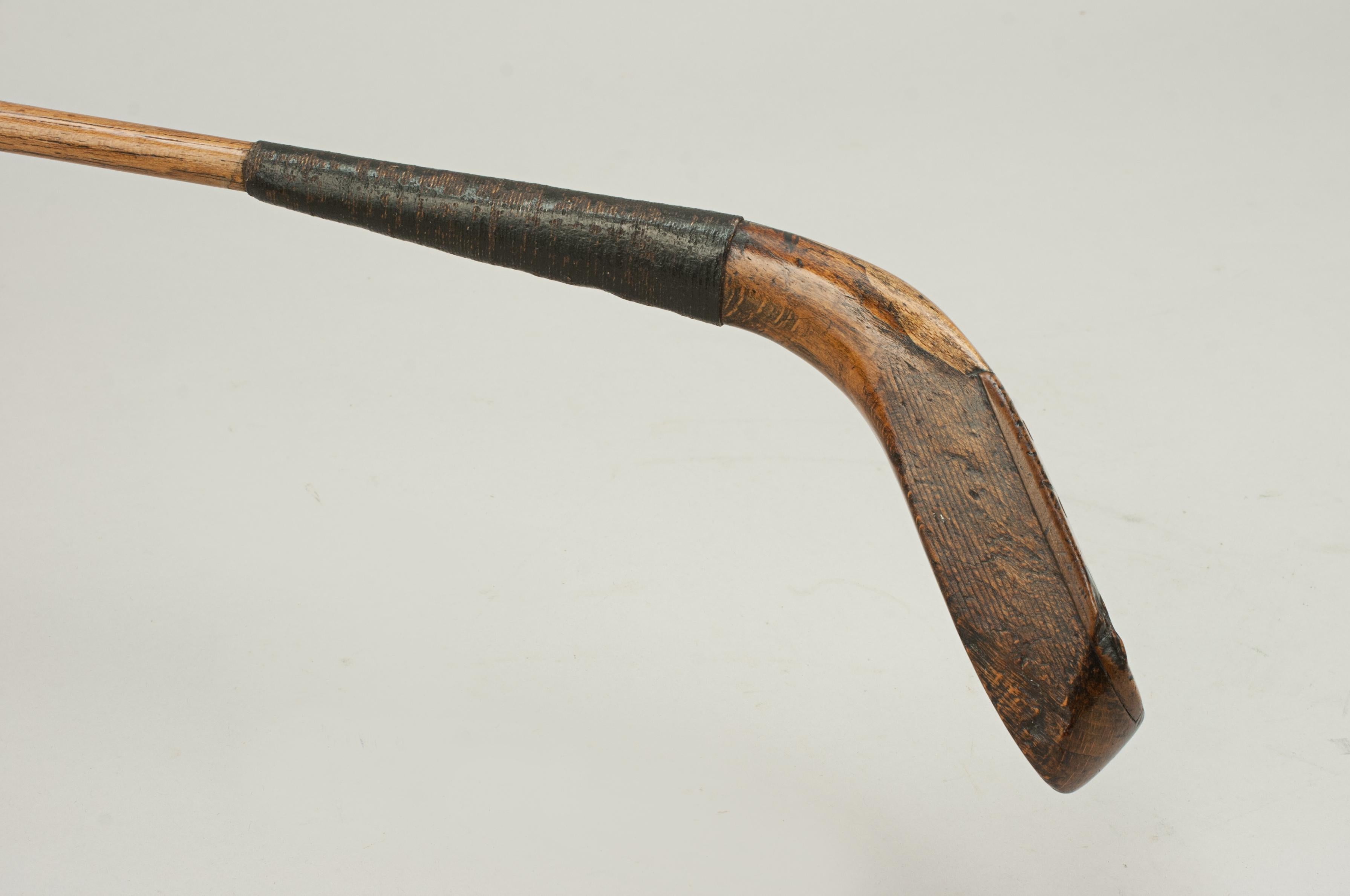 Antique Golf Club, Original Long Nose, W. Park of Musselburgh For Sale 6