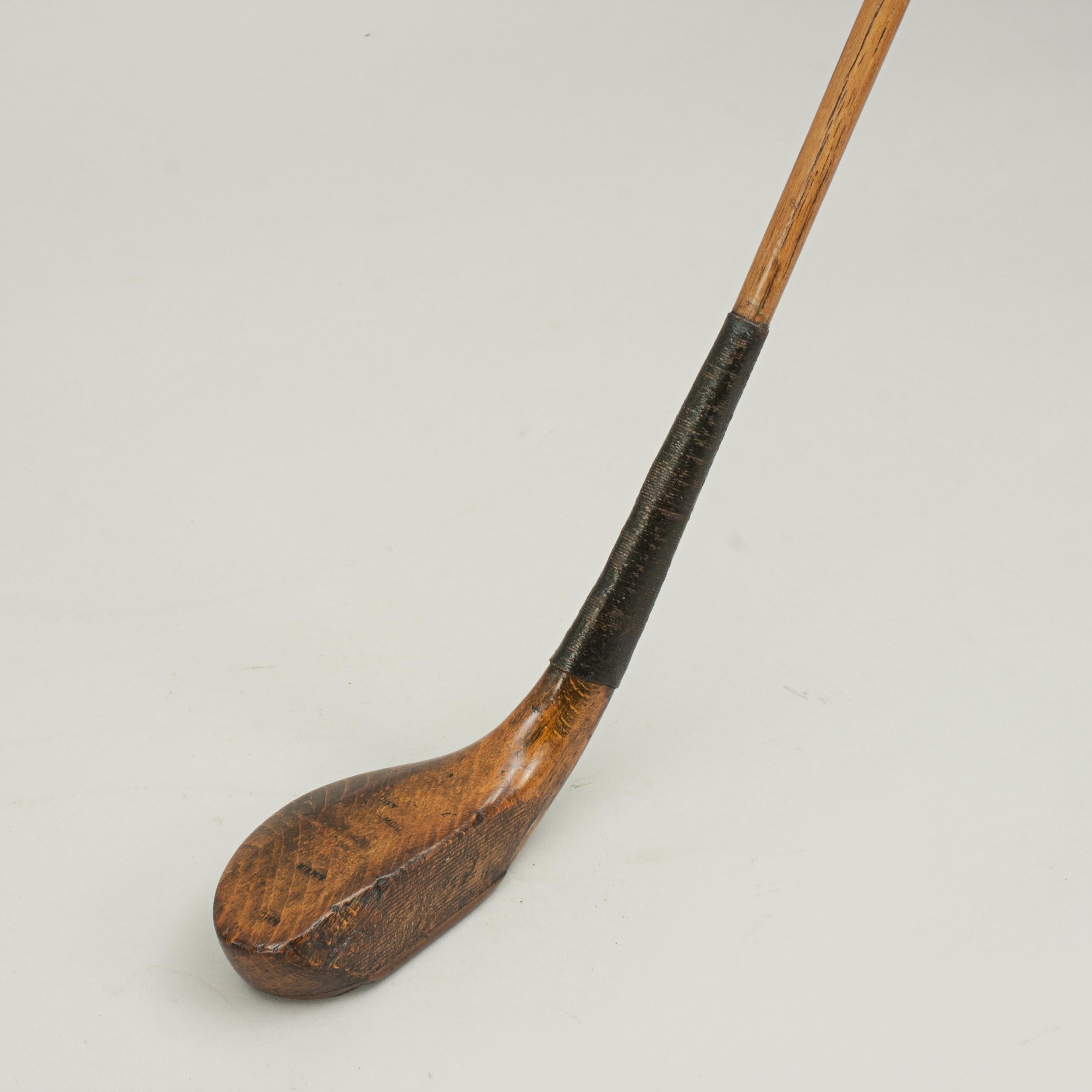 old wooden golf clubs value