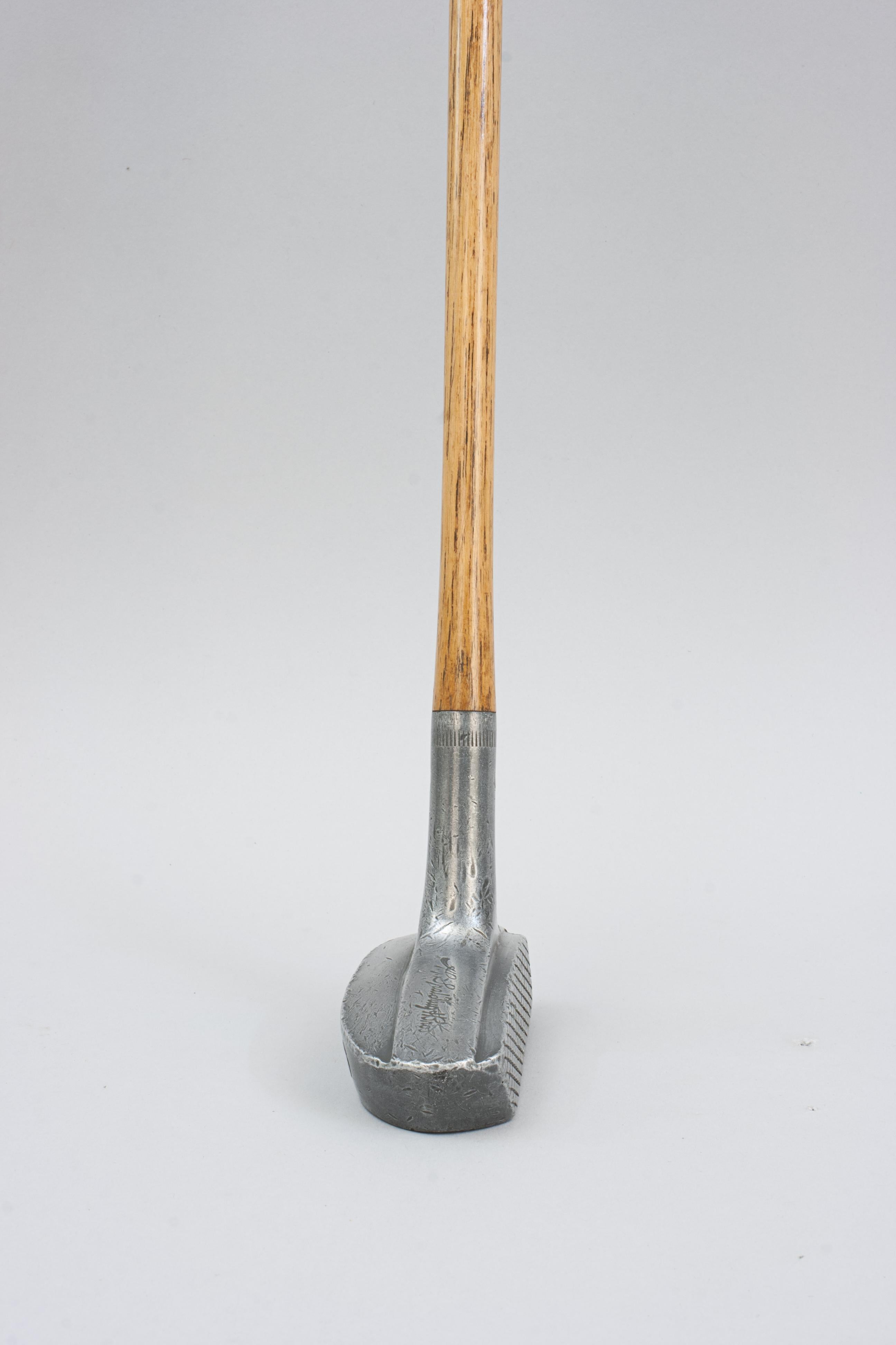 Antiker Golfschläger, Shenectady Typ Putter im Zustand „Gut“ im Angebot in Oxfordshire, GB