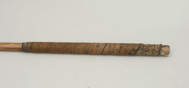 Late 19th Century Antique Golf Club Smooth Face Iron by J&D Clark of Musselburgh For Sale