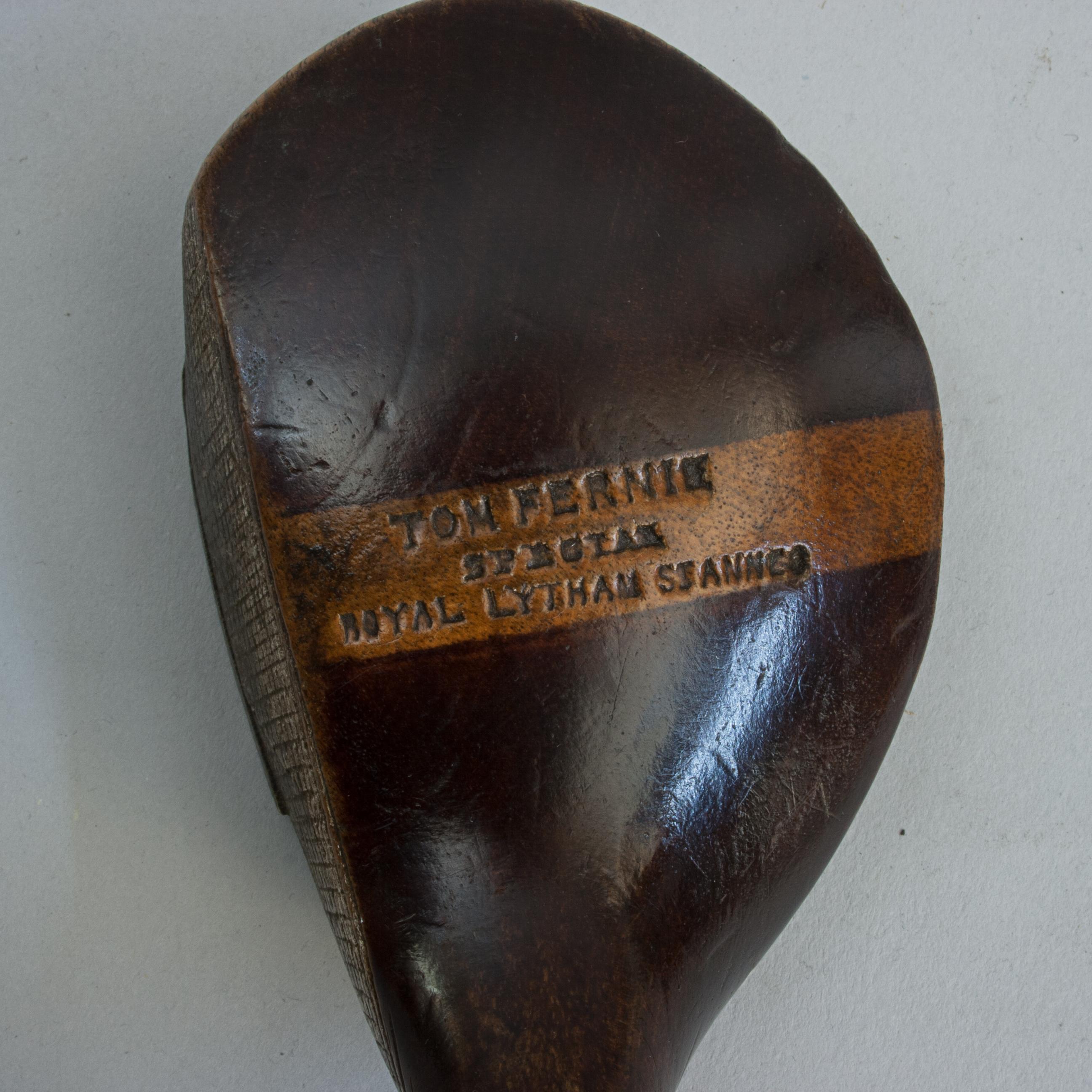 Antico bastone da golf, cucchiaio di Tom Fernie in vendita 4