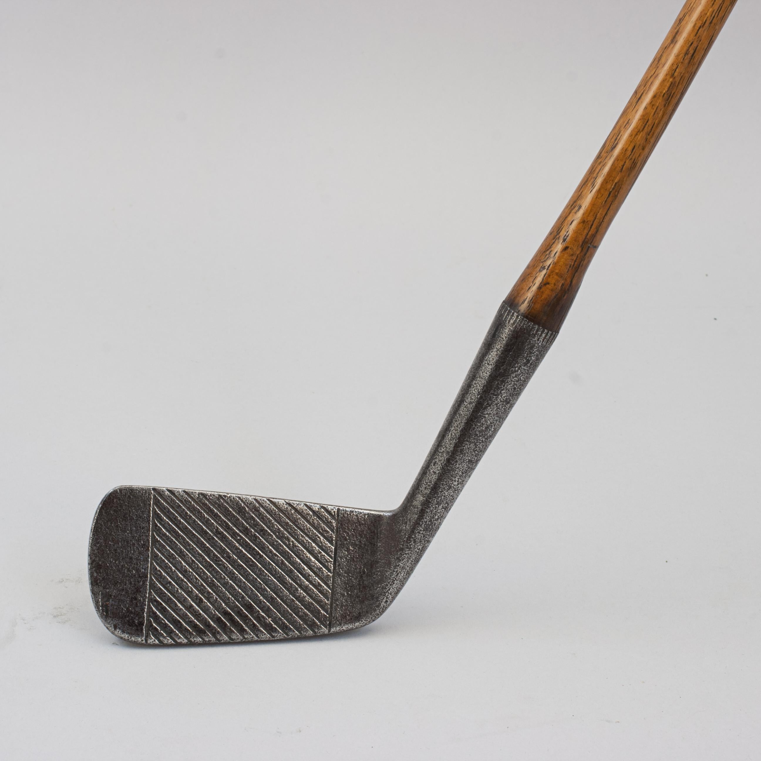Antique Golf Club, Unusual Deep Face by Gibson of Kinghorn For Sale 2