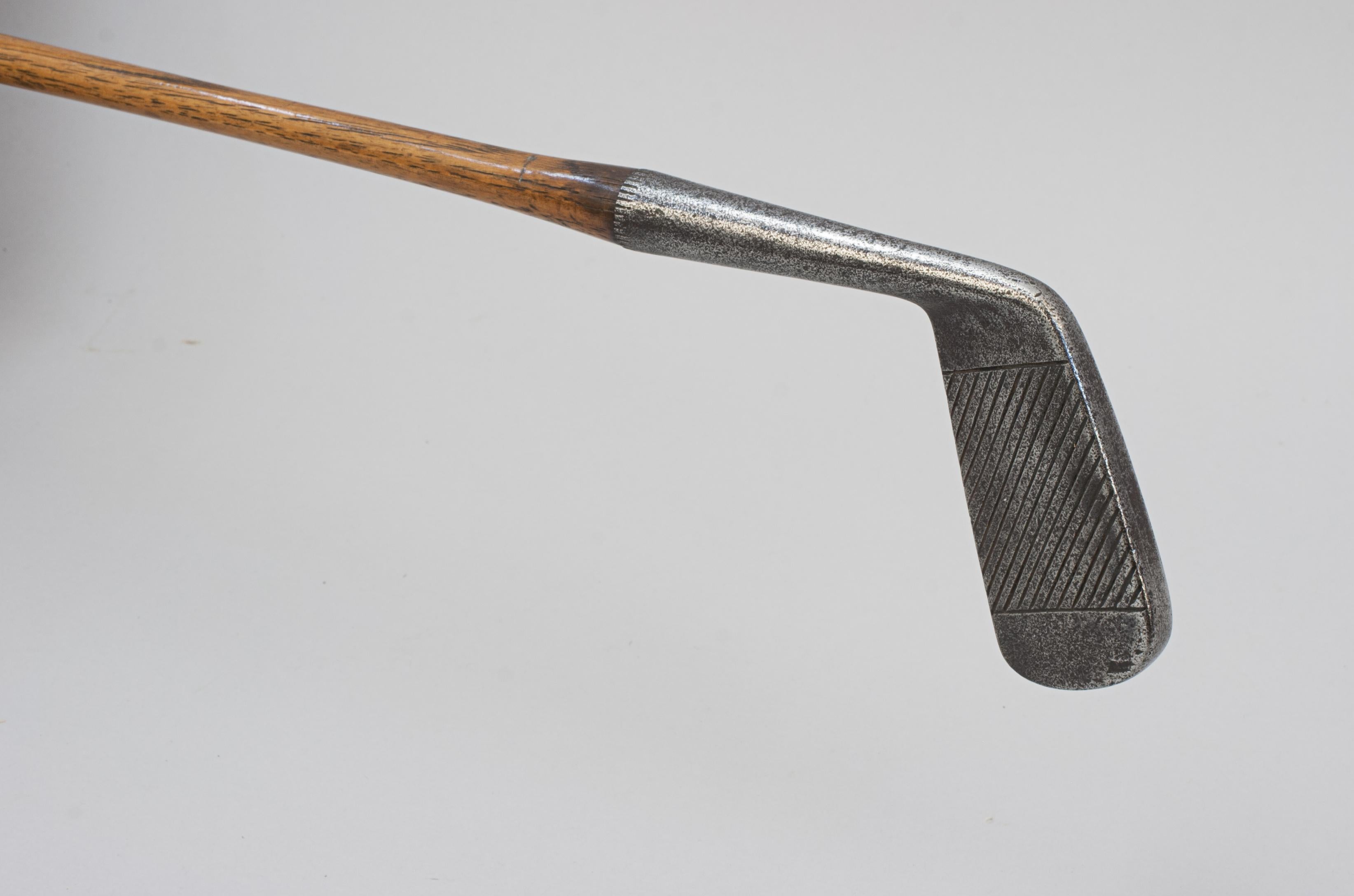 Antique Golf Club, Unusual Deep Face by Gibson of Kinghorn For Sale 1