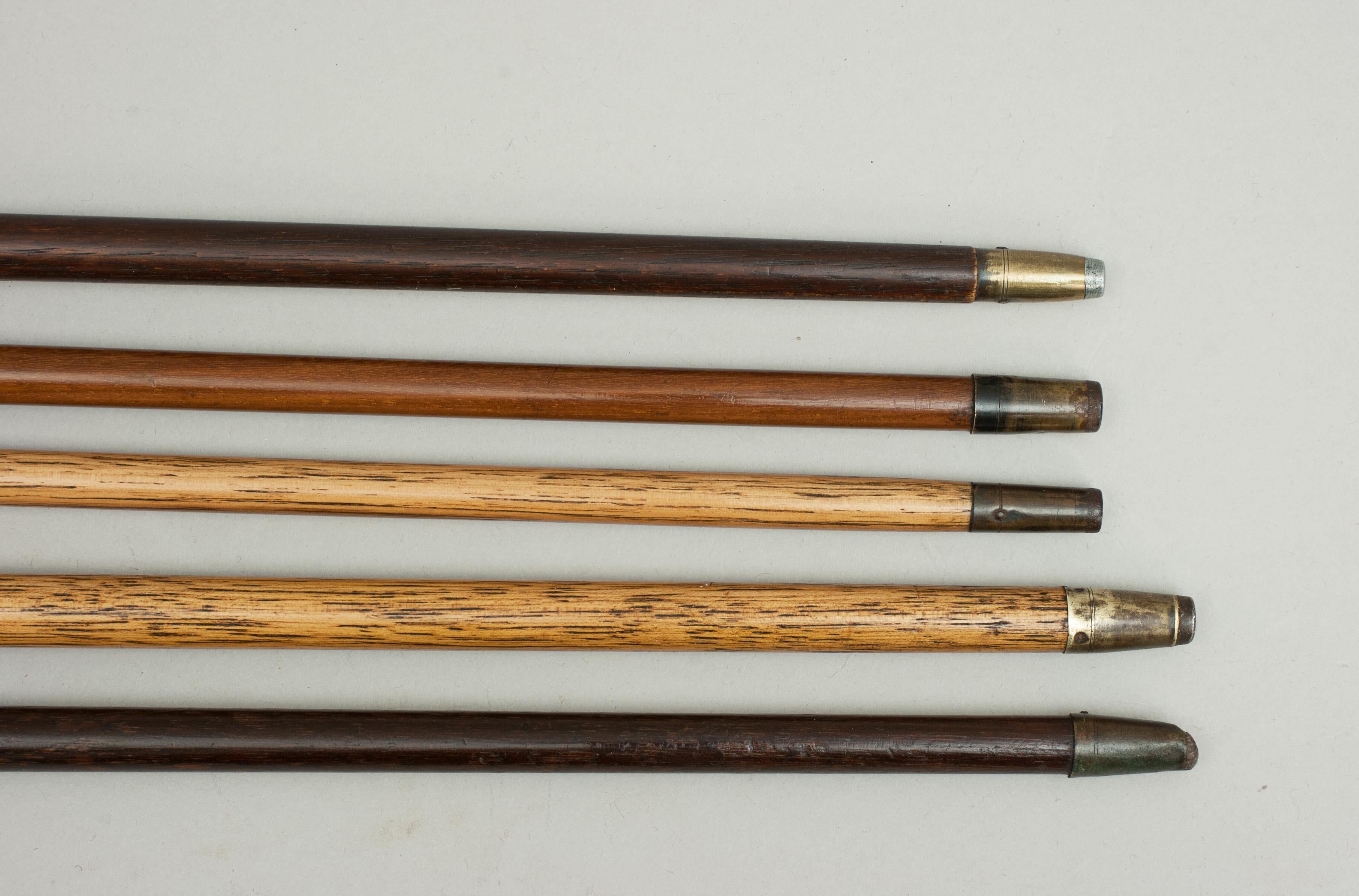 Antique Golf Club Walking Stick Collection of 16 Canes, Sunday Clubs 12