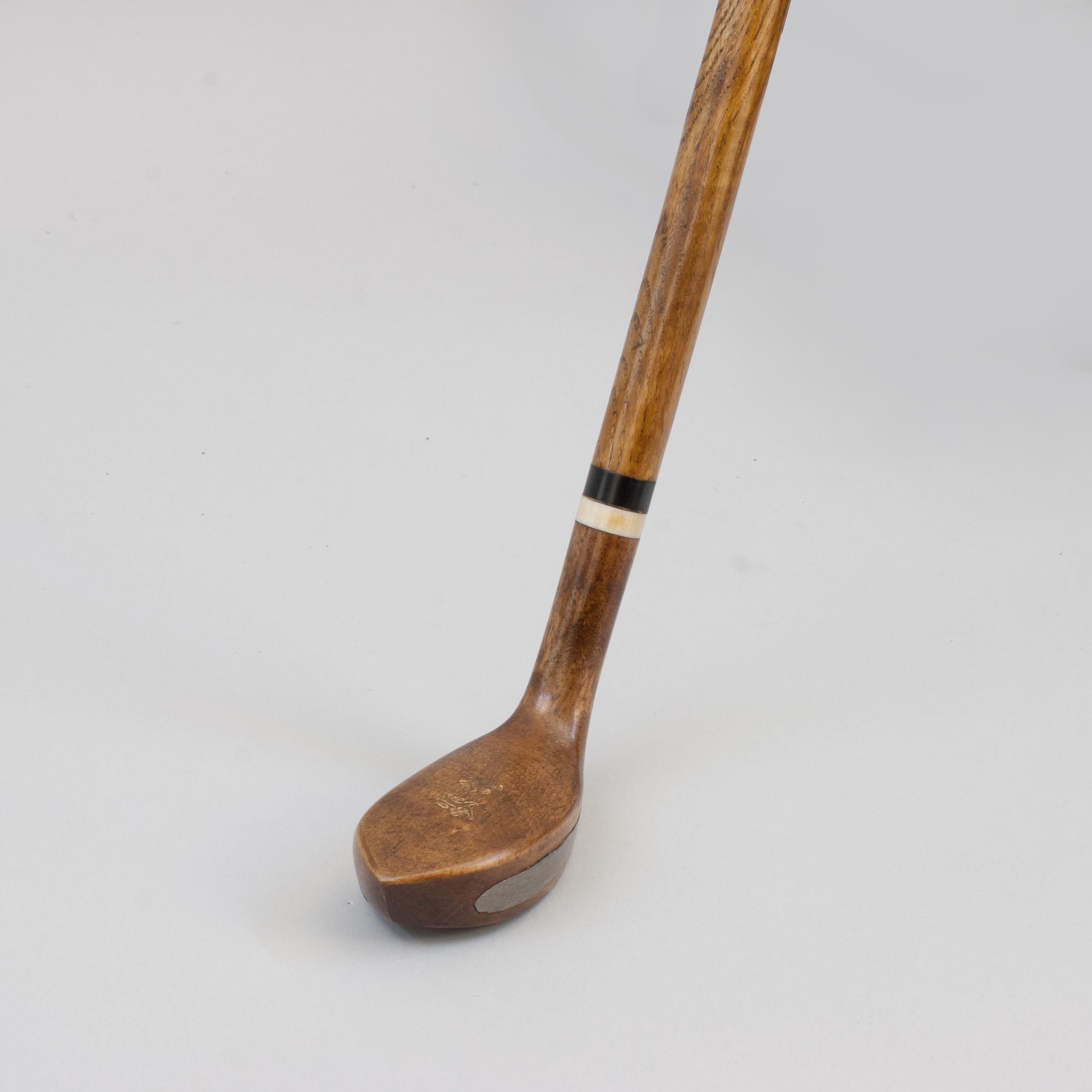 Mid-20th Century Antique Golf Club Walking Stick, Sunday Club. For Sale