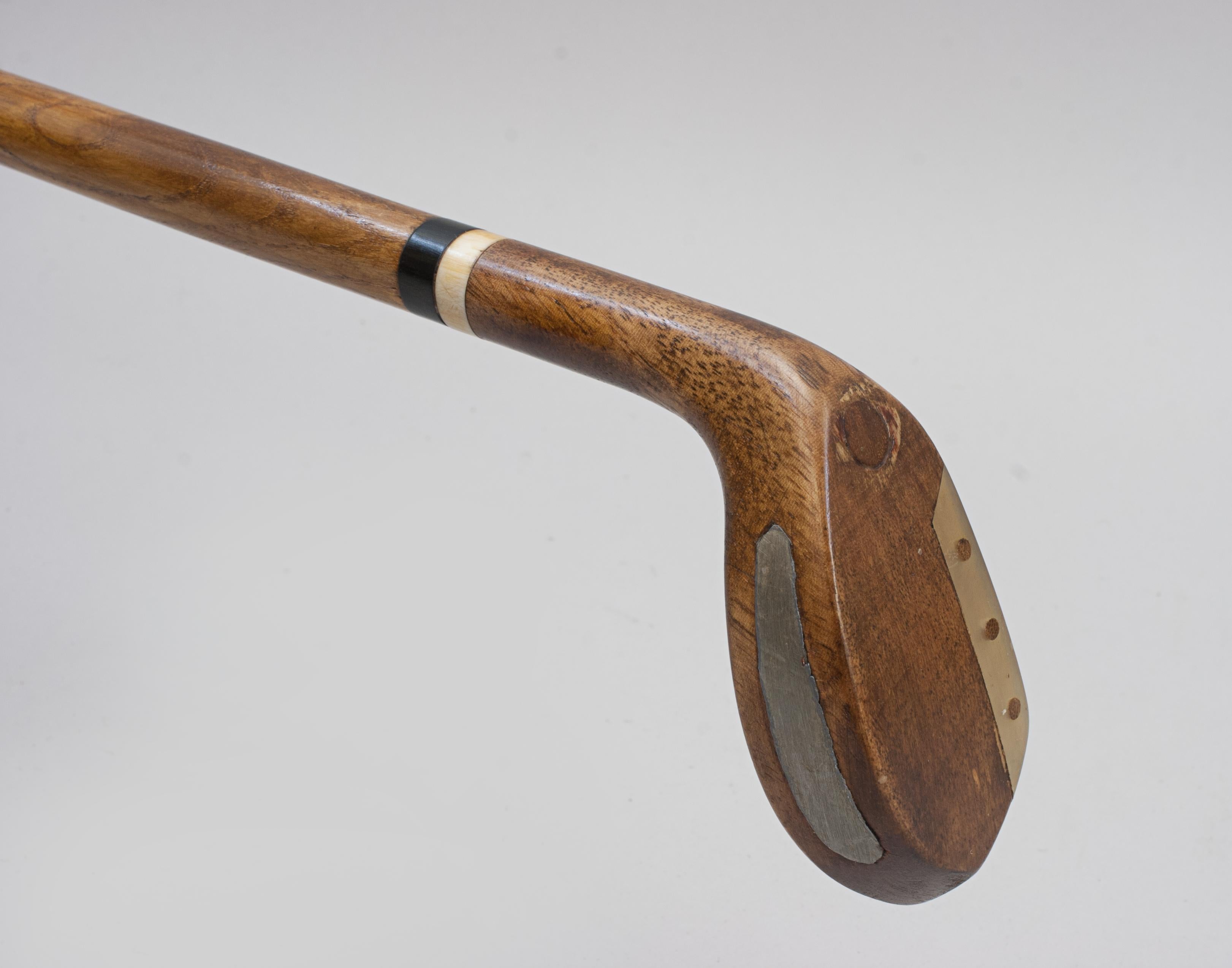 Antique Golf Club Walking Stick, Sunday Club. For Sale 3