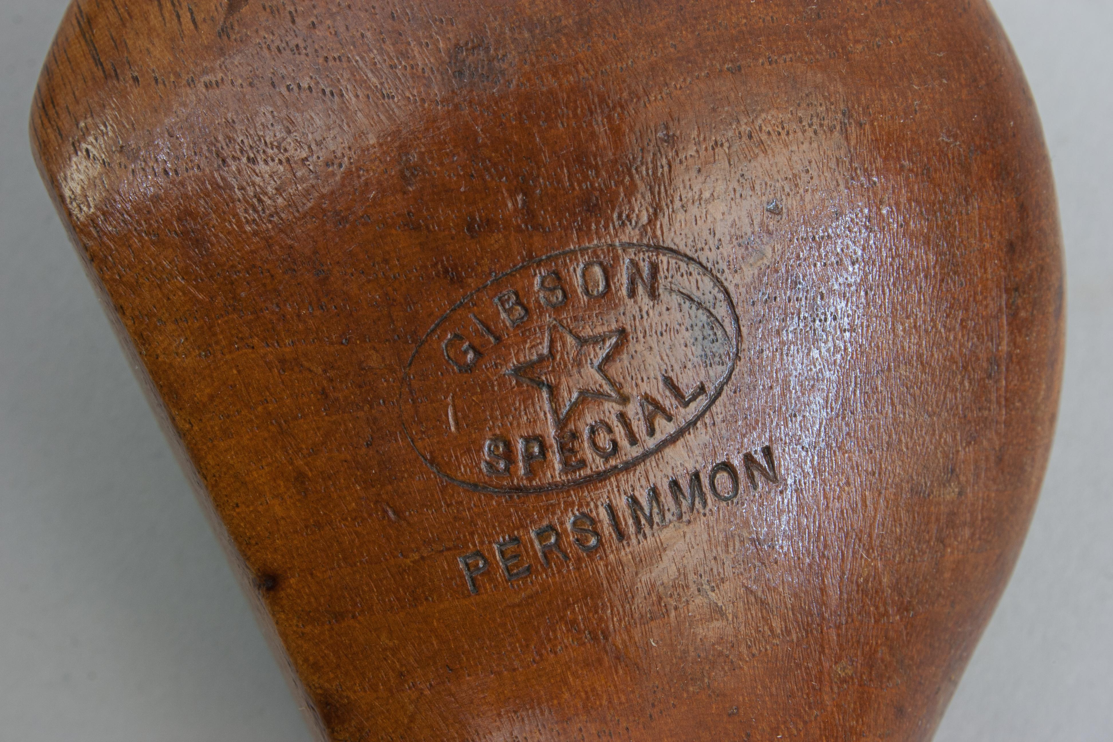 Antiker Golfschläger, Holz von Gibson im Angebot 5