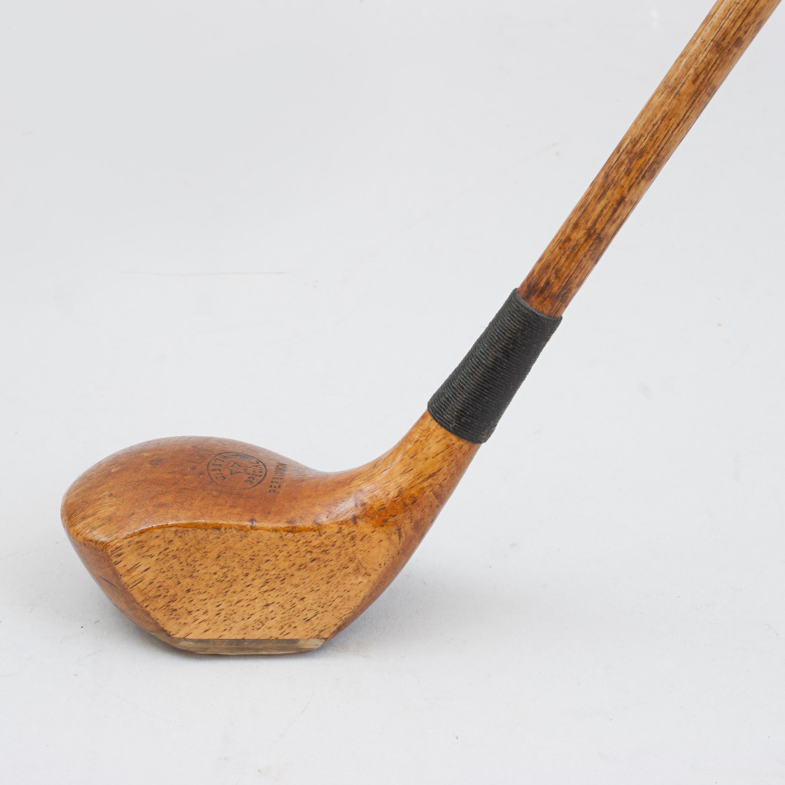 Antiker Golfschläger, Holz von Gibson im Angebot 6