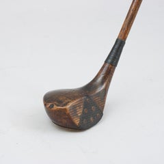 Antique Golf Club, Wood By Harry Vardon