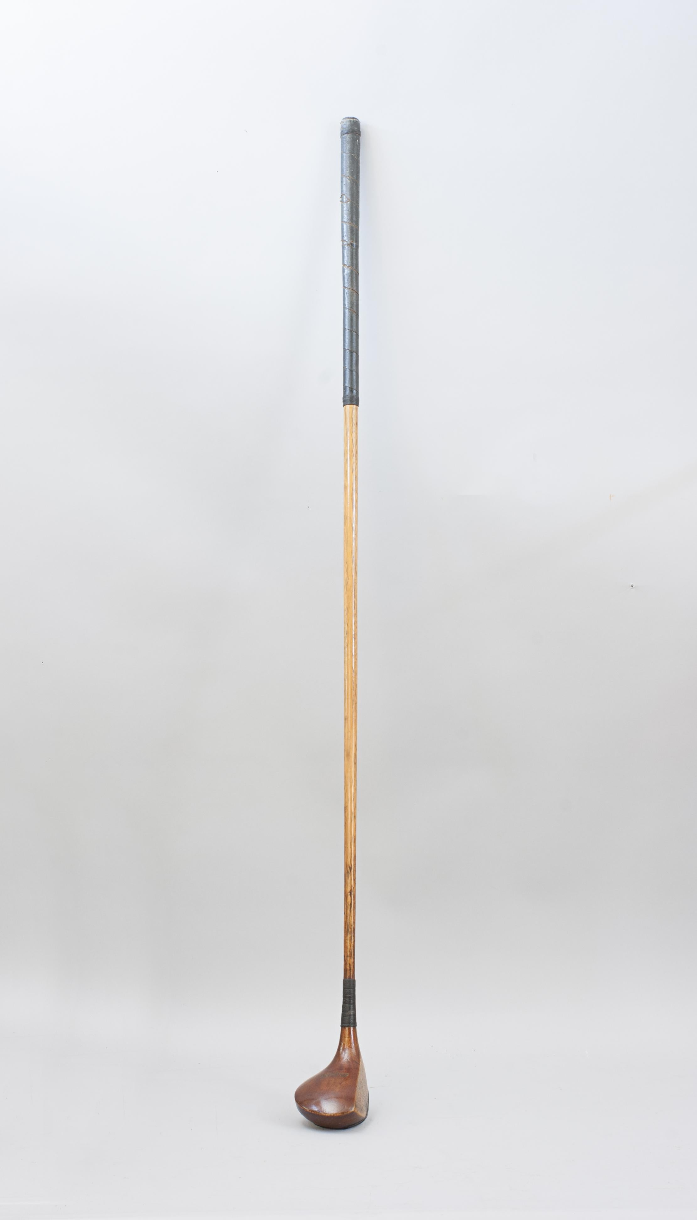 Britannico Antico bastone da golf, Wood di H.L.A. Curtis in vendita