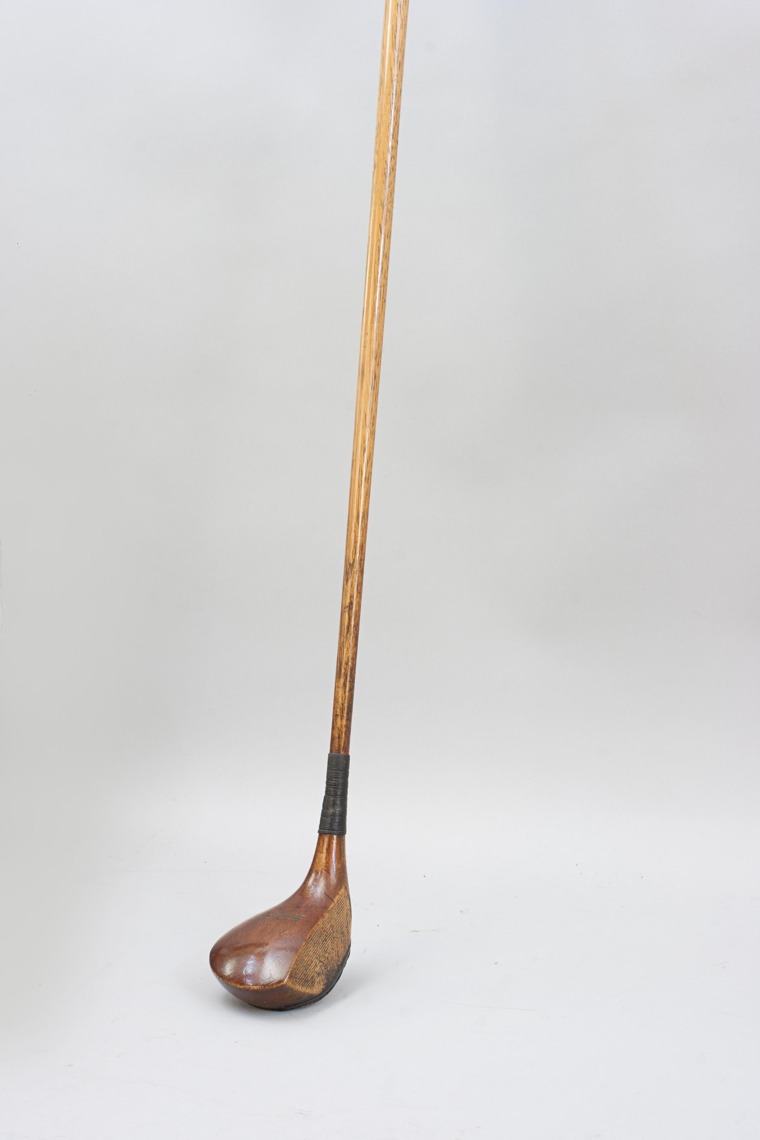 Antico bastone da golf, Wood di H.L.A. Curtis In condizioni buone in vendita a Oxfordshire, GB