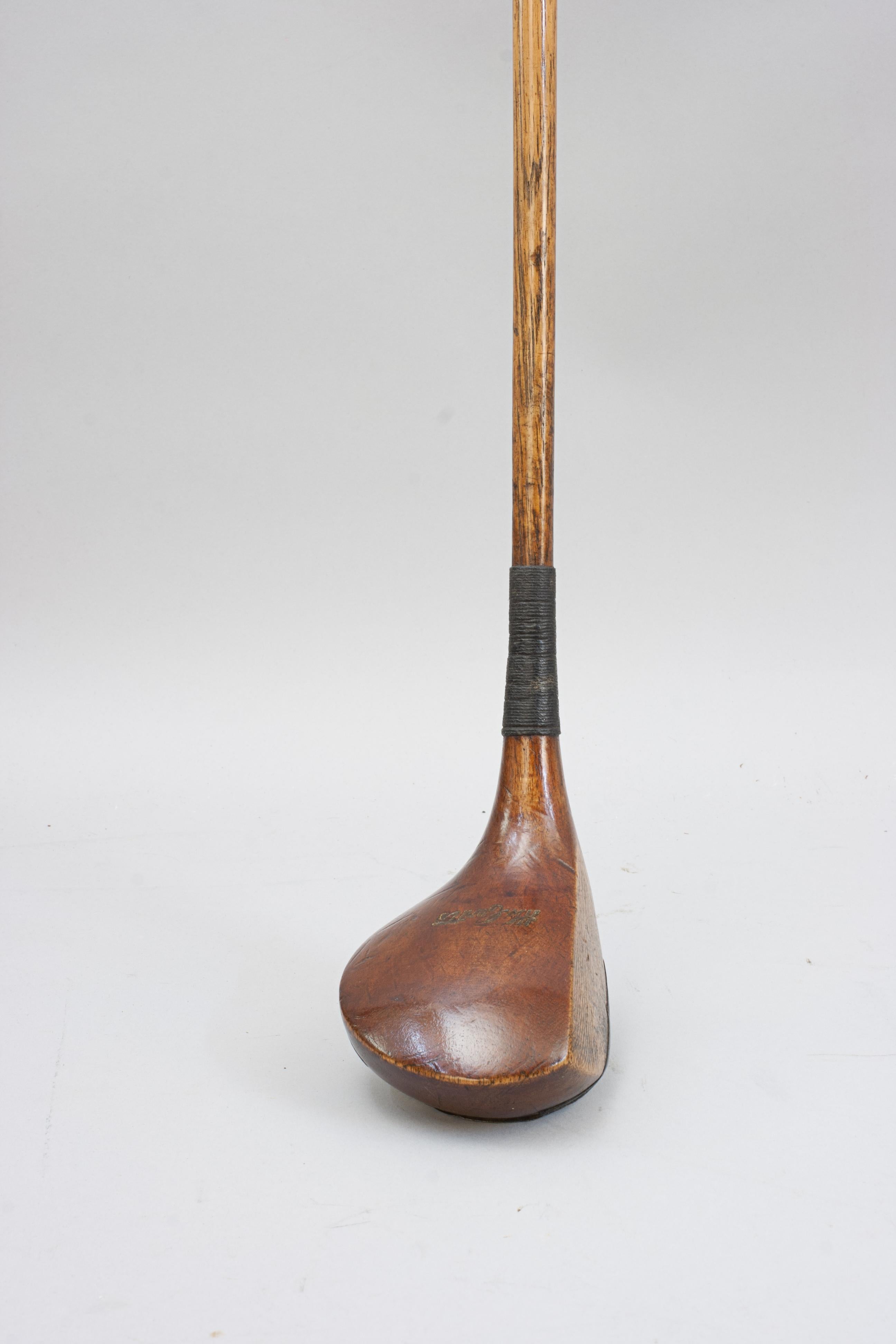 XX secolo Antico bastone da golf, Wood di H.L.A. Curtis in vendita