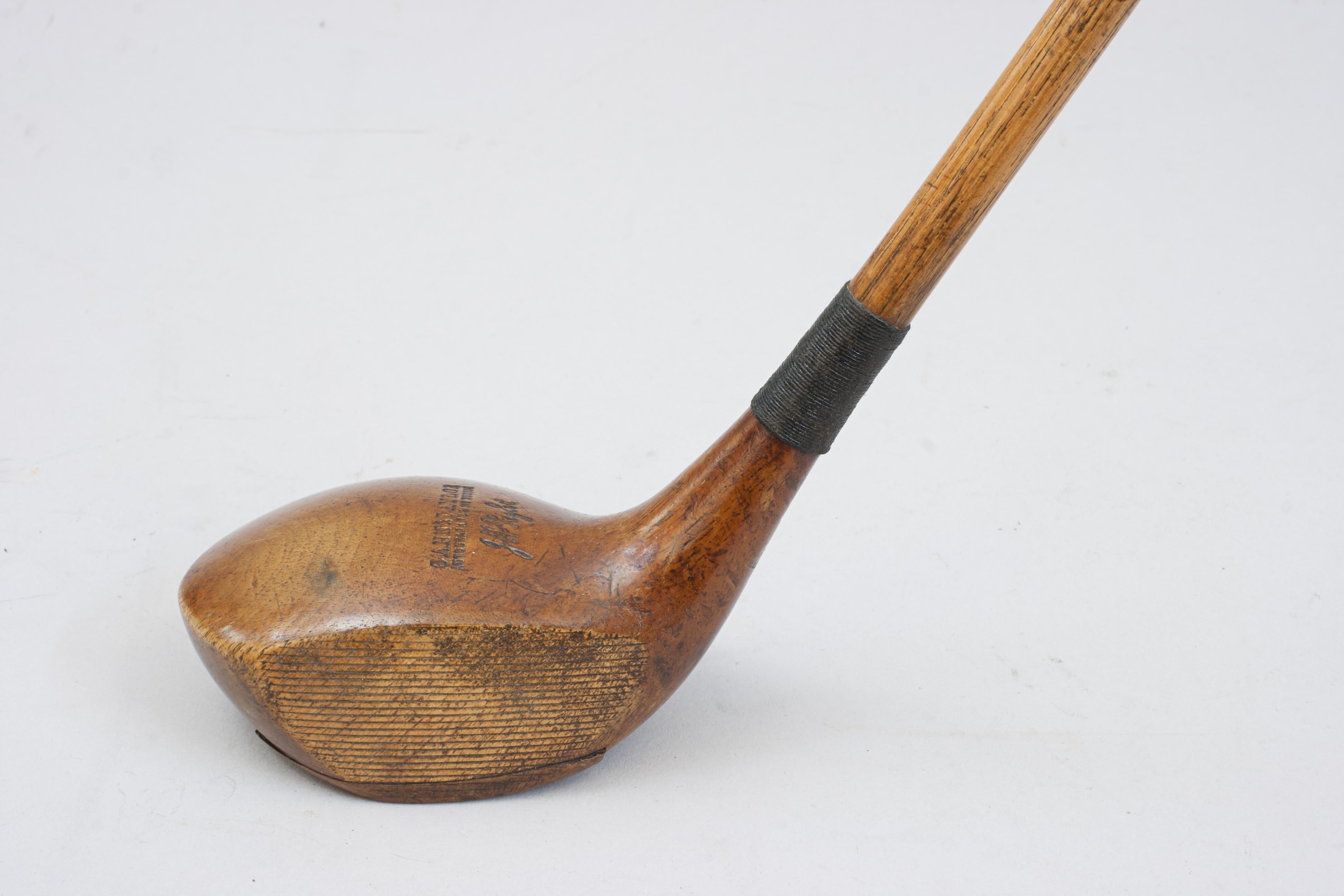 Club de golf ancien, Wood, Cann et Taylor en vente 5