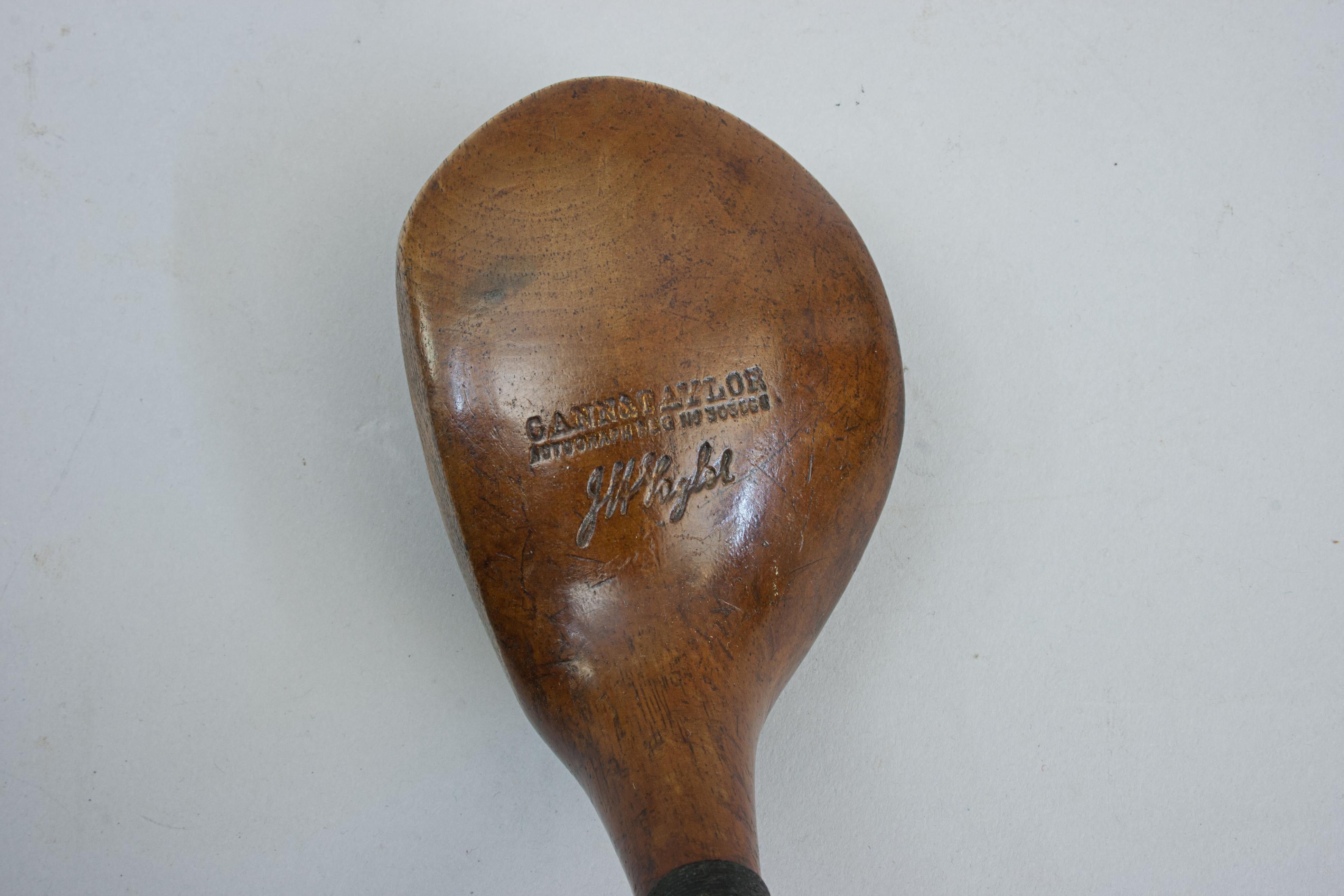 Club de golf ancien, Wood, Cann et Taylor en vente 3