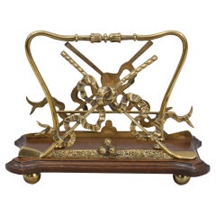Antique Golf, Desk Letter Rack