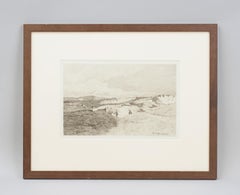 Antique Golf Picture, After John Smart The Gully, Montrose.