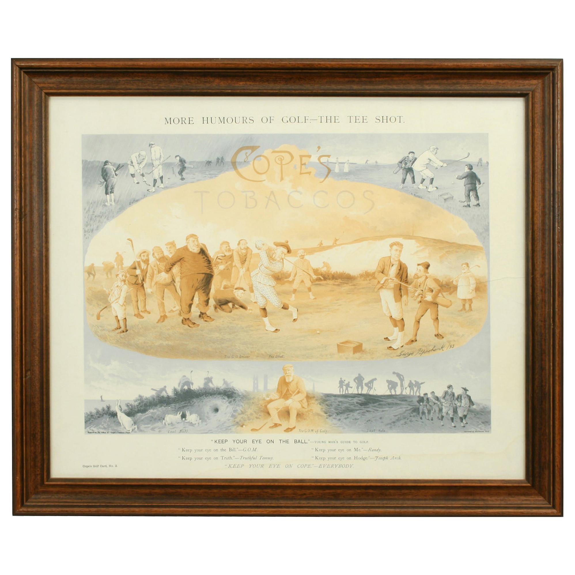 "The Golfers," Print of the Grand Match Played Over St. Andrews Links