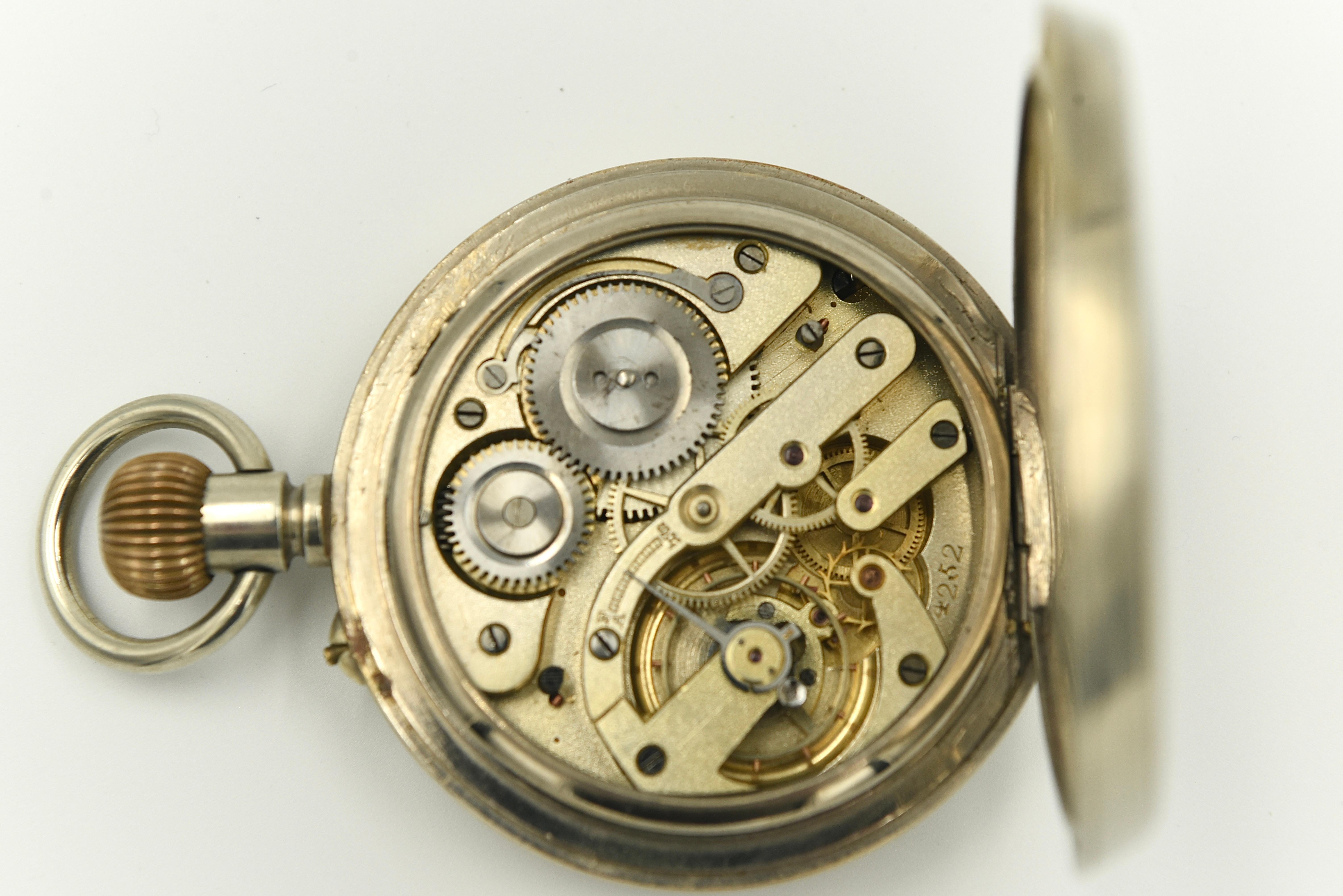 Antique Goliath pocket travel desk clock 4
