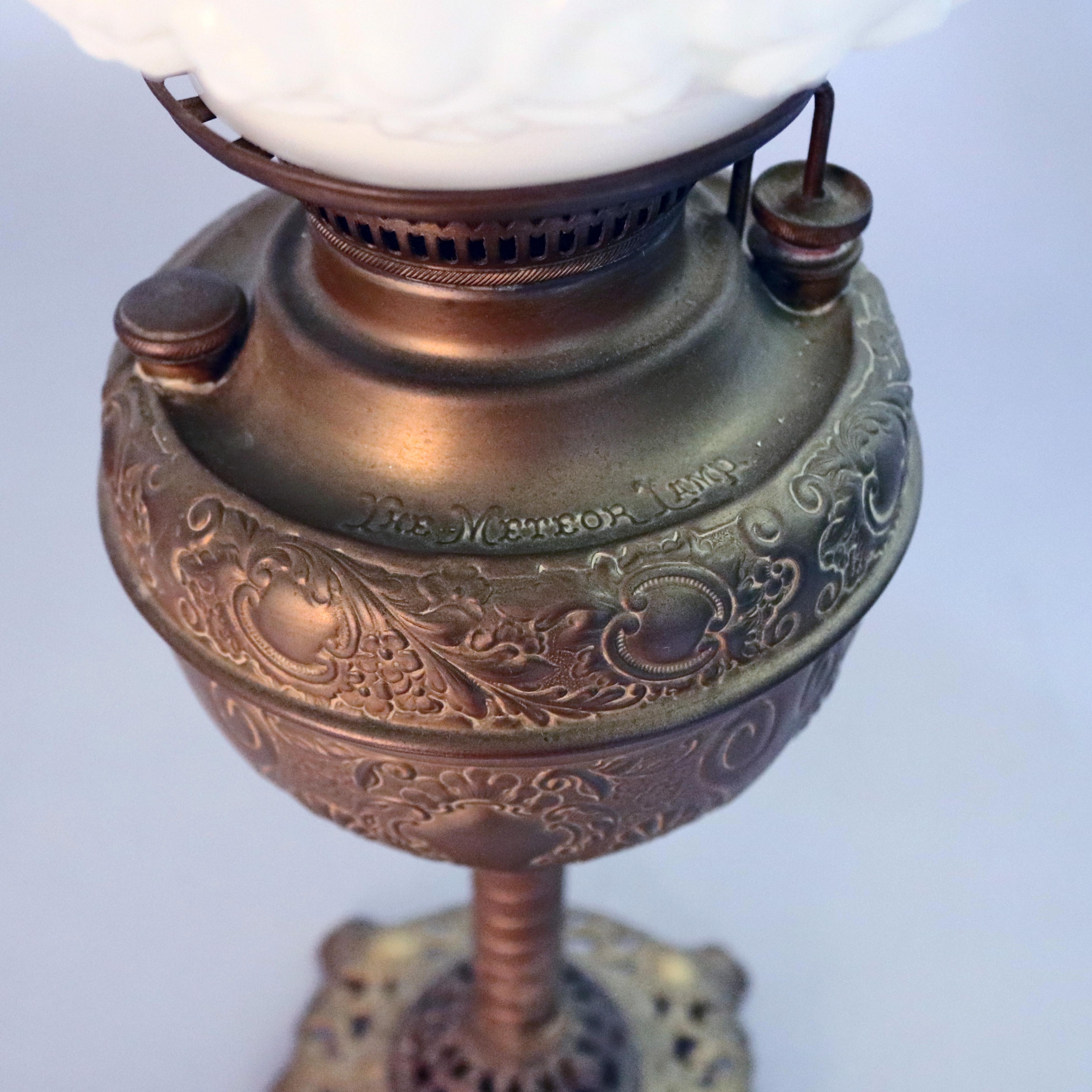 antique gone with the wind lamp