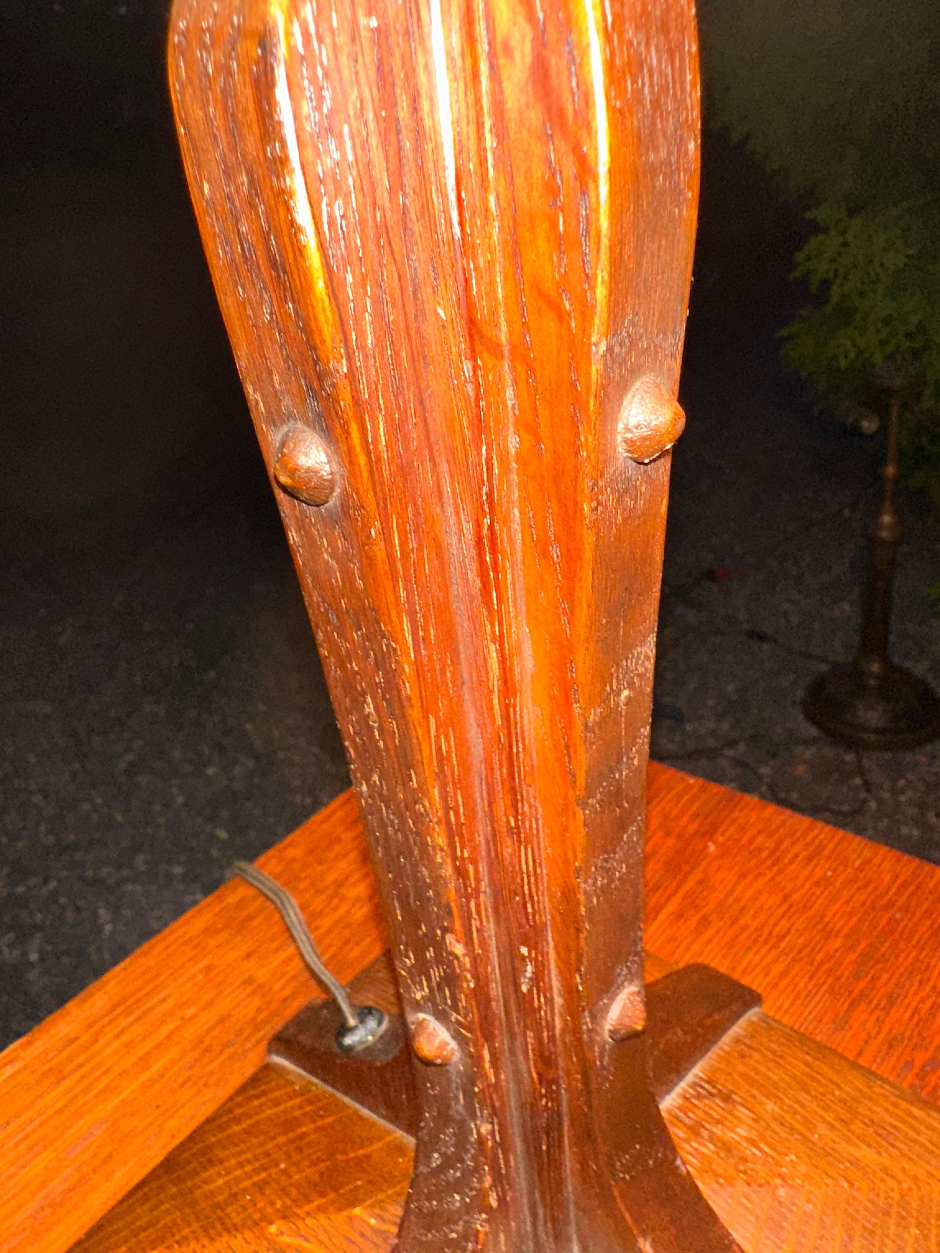 Lampe de table Gustav Stickley ancienne - W7887 en vente 12