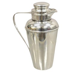 Antiguo Gorham 01219 Jarra coctelera para Martini chapada en plata Art Decó