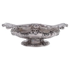 Antique Gorham American Edwardian Classical Lion Head Bowl, 1900