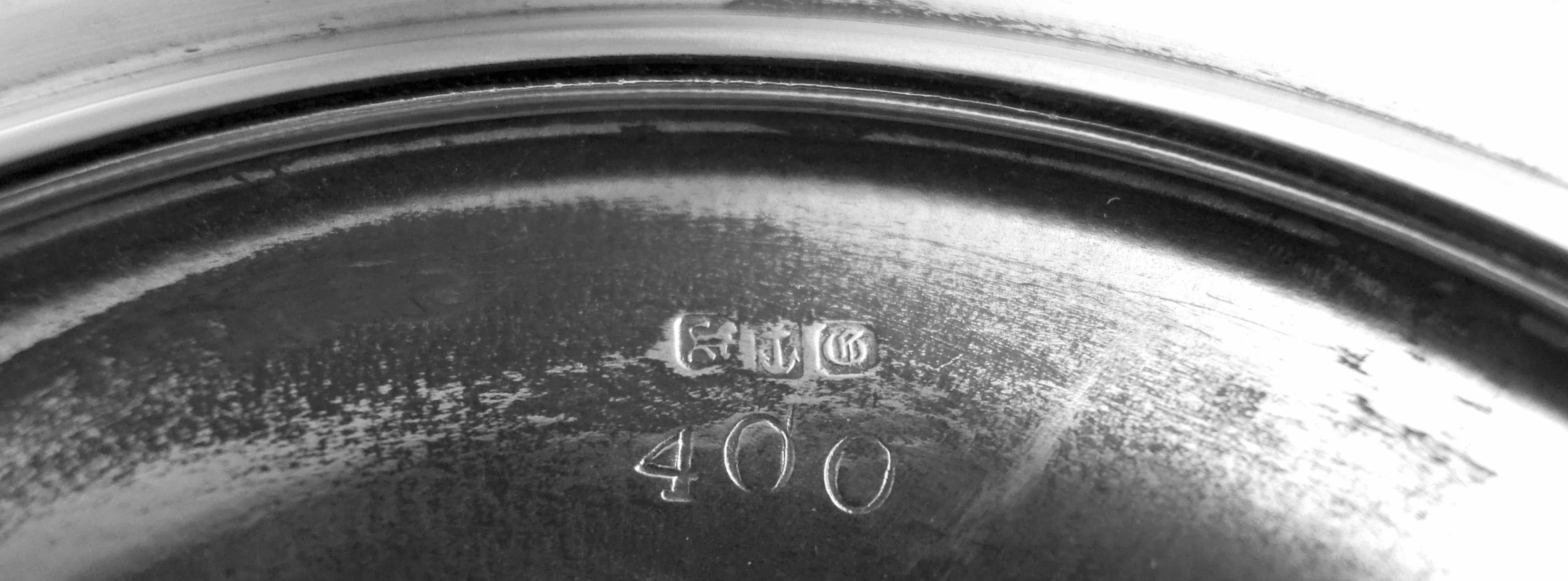 Antique Gorham American Victorian Classical Coin Silver Vase For Sale 4