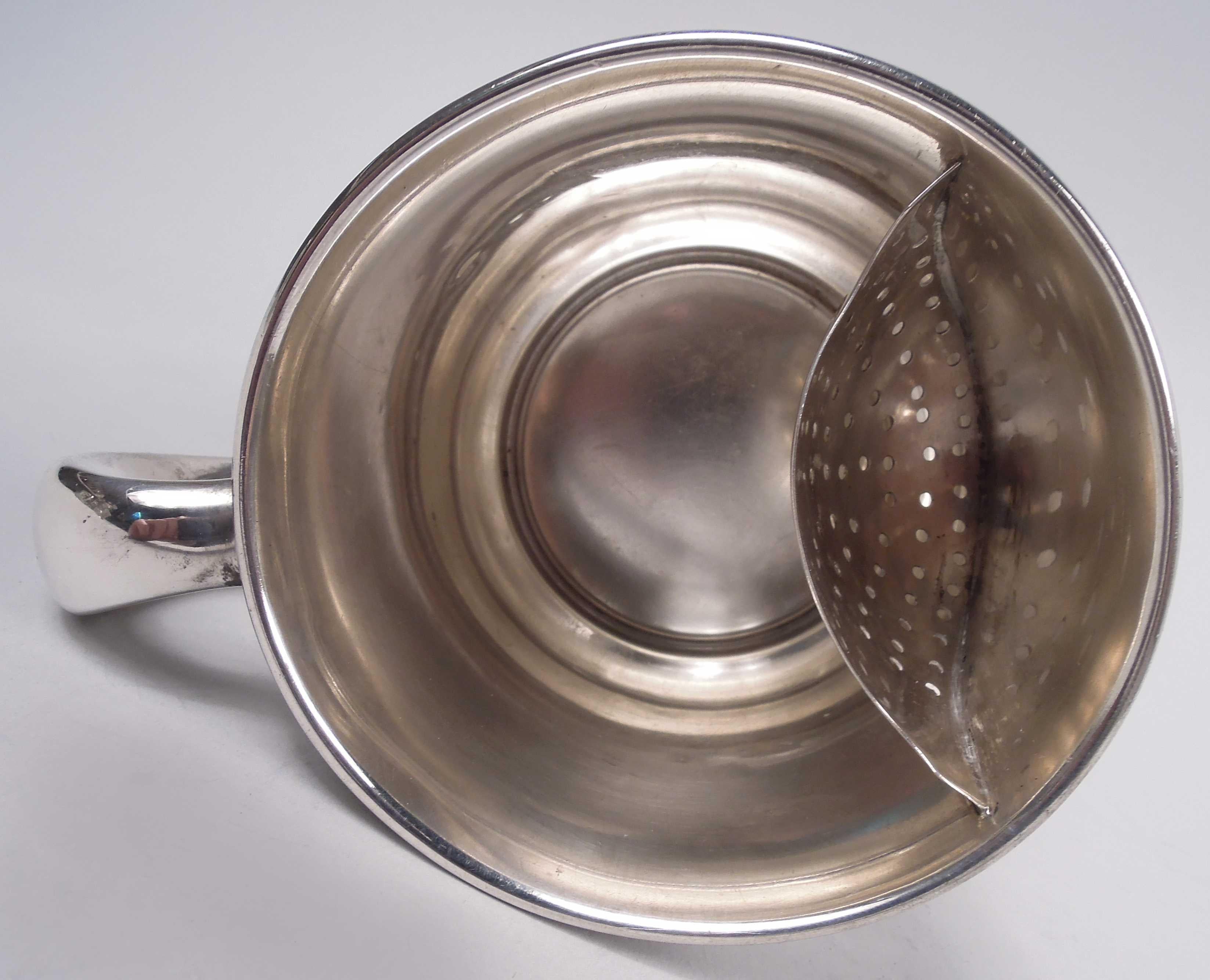Antique Gorham Art Nouveau Sterling Silver Shaving Mug For Sale 1