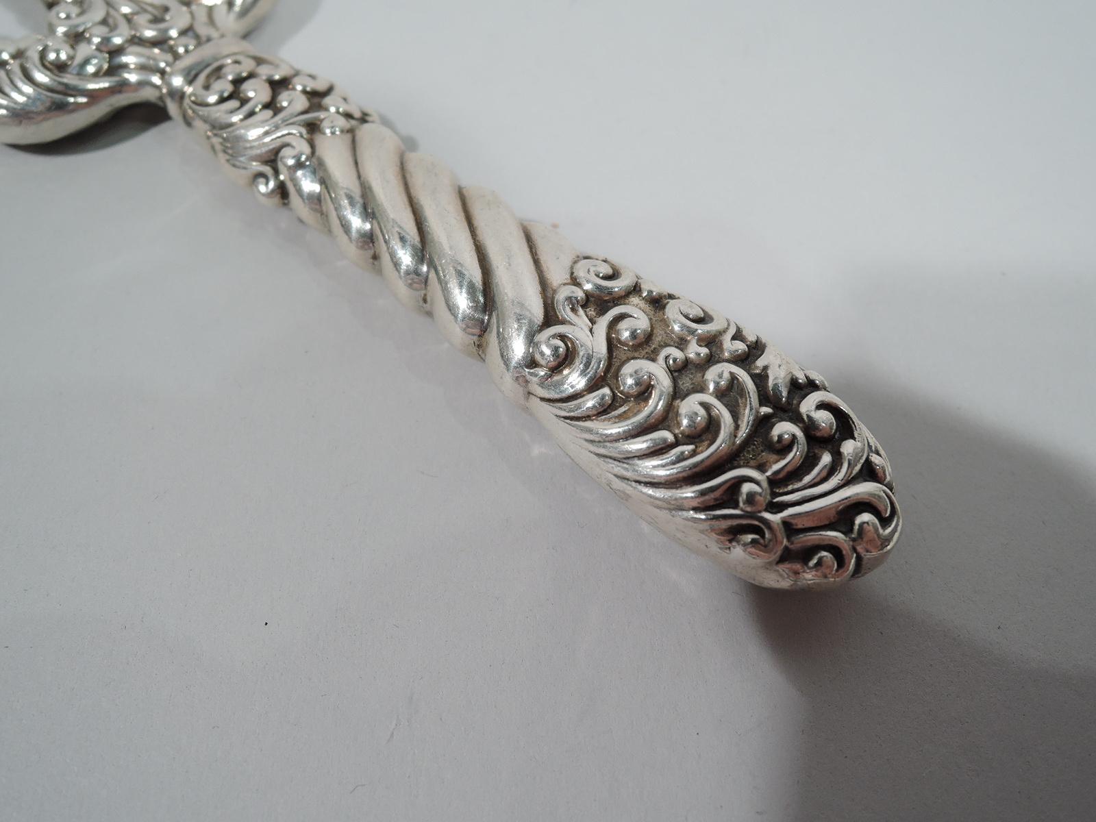 Antique Gorham Art Nouveau Sterling Silver Toasting Fork In Good Condition In New York, NY
